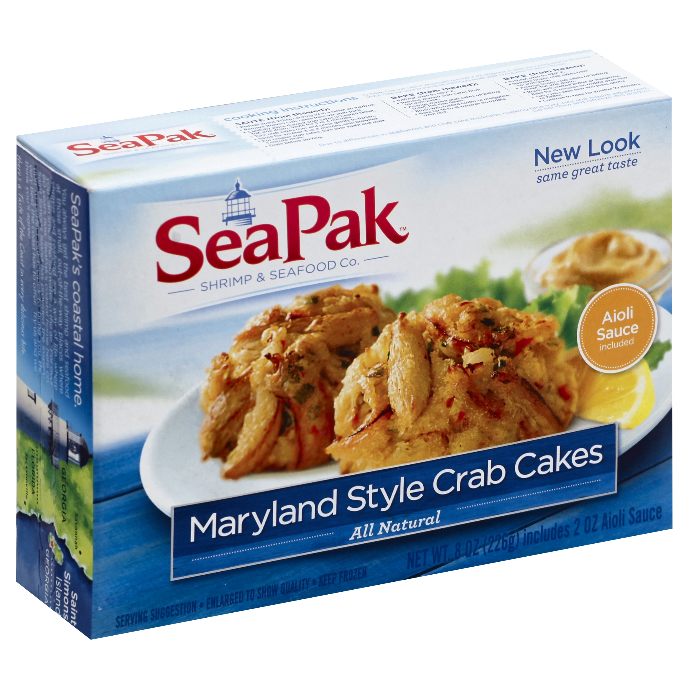Seapak Crab Cakes 8 Oz
