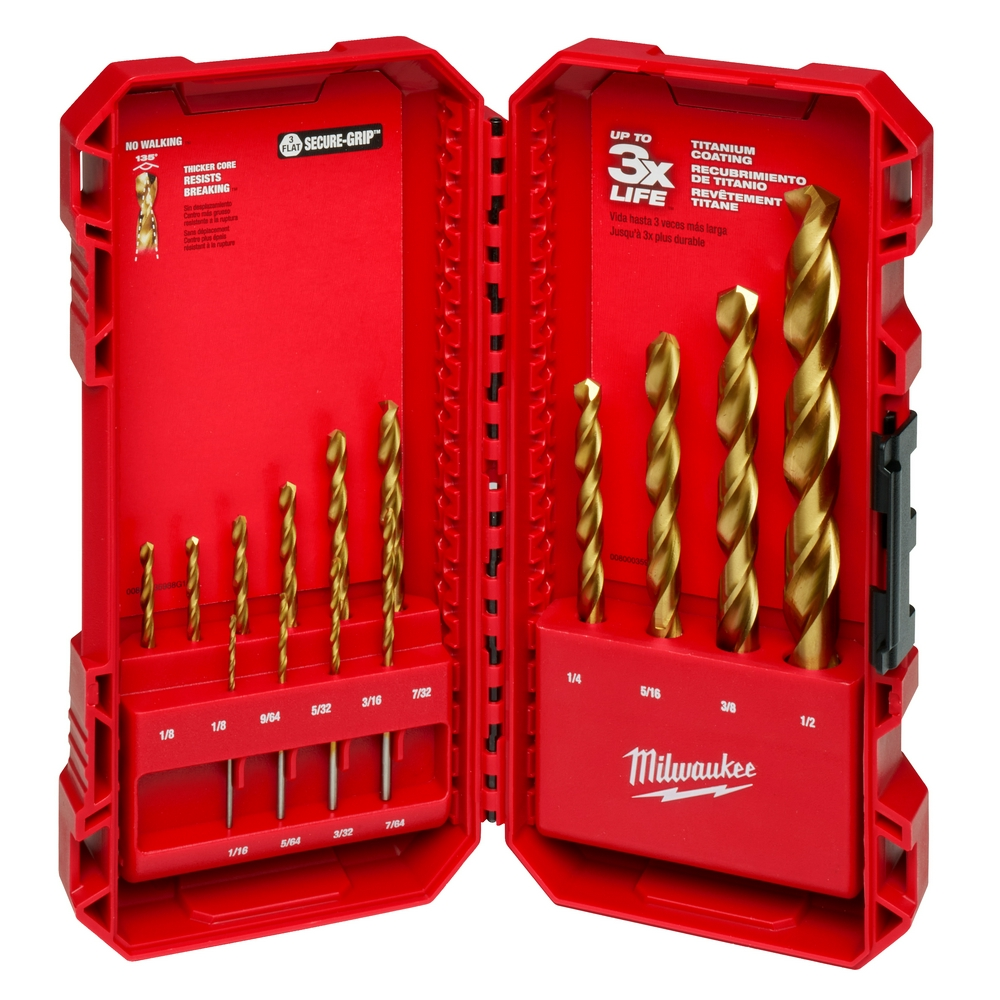 Milwaukee 14Pc Thunderbolt Titanium Bit Set
