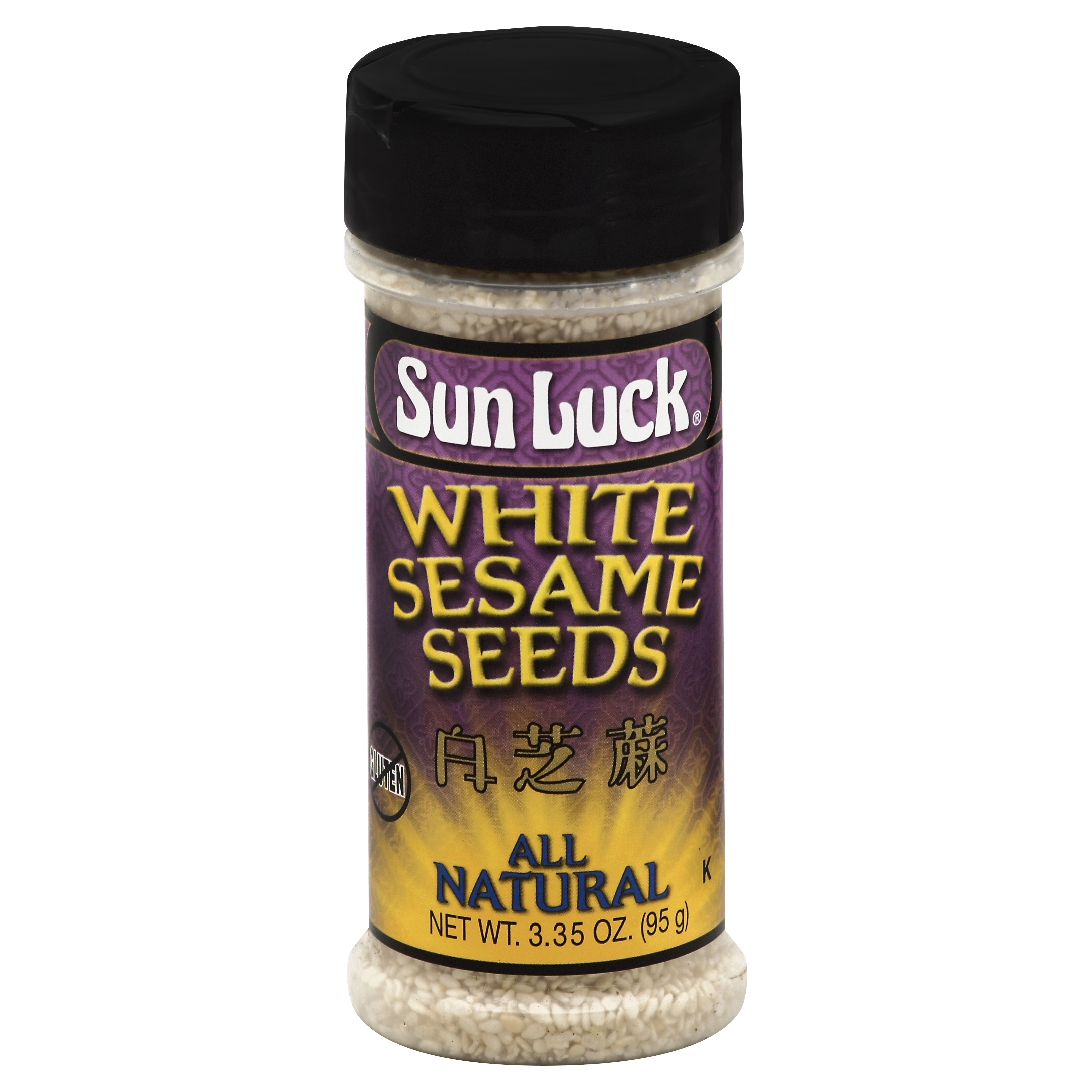 Sun Luck Sesame Seeds 3.35 Oz