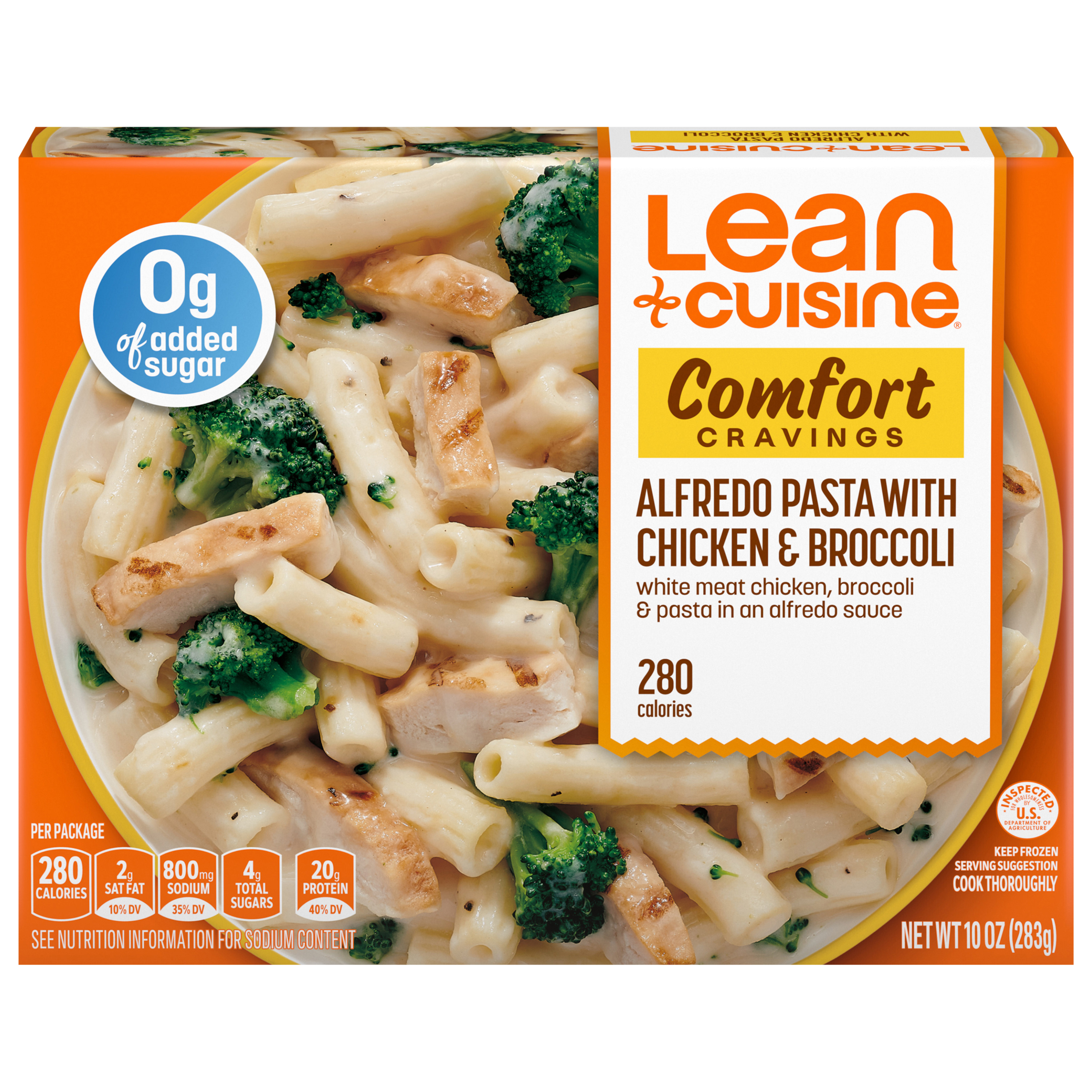 Alfredo Pasta, With Chicken & Broccoli