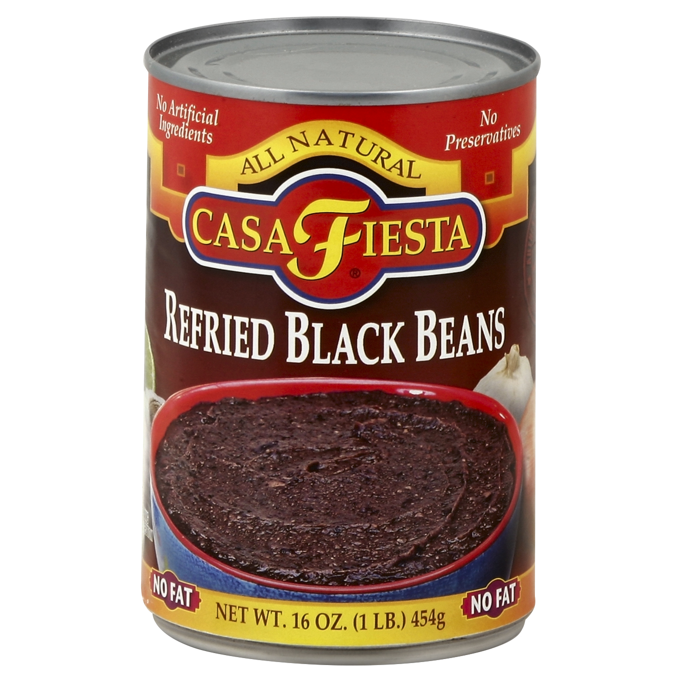 Casa Fiesta Black Beans 16 Oz