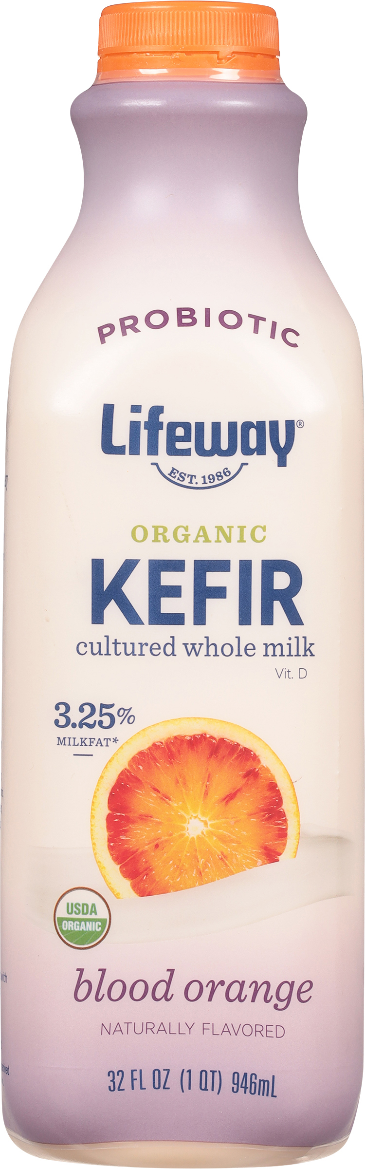 Kefir, Organic, Blood Orange