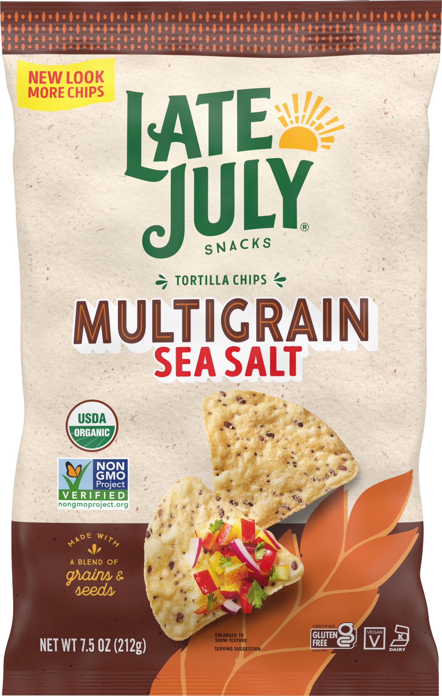 Tortilla Chips, Sea Salt, Multigrain