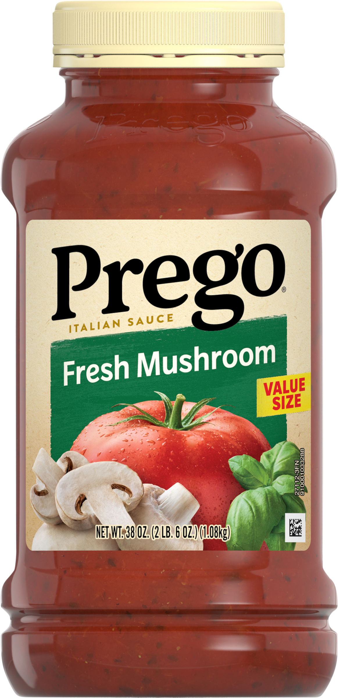 Italian Sauce, Fresh Mushroom, Value Size