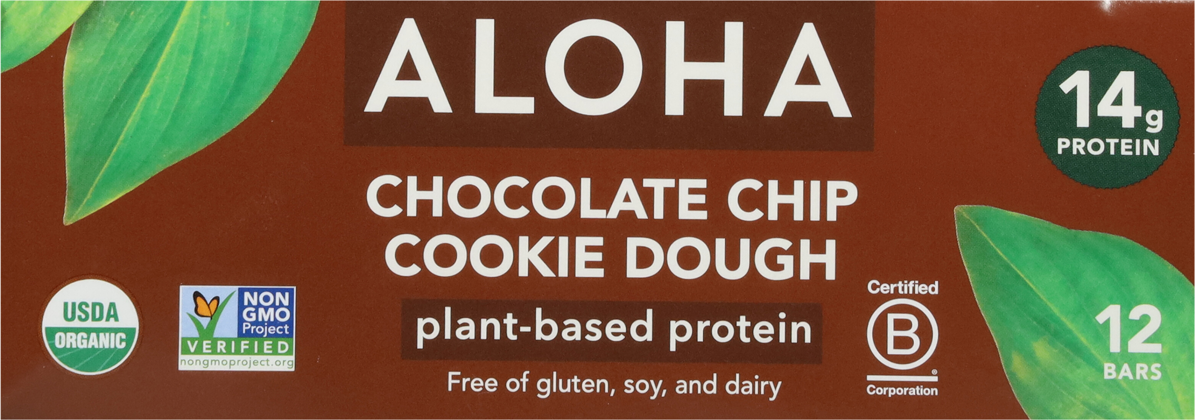 Protein Bars, Organic, Chocolate Chip Cookie Dough