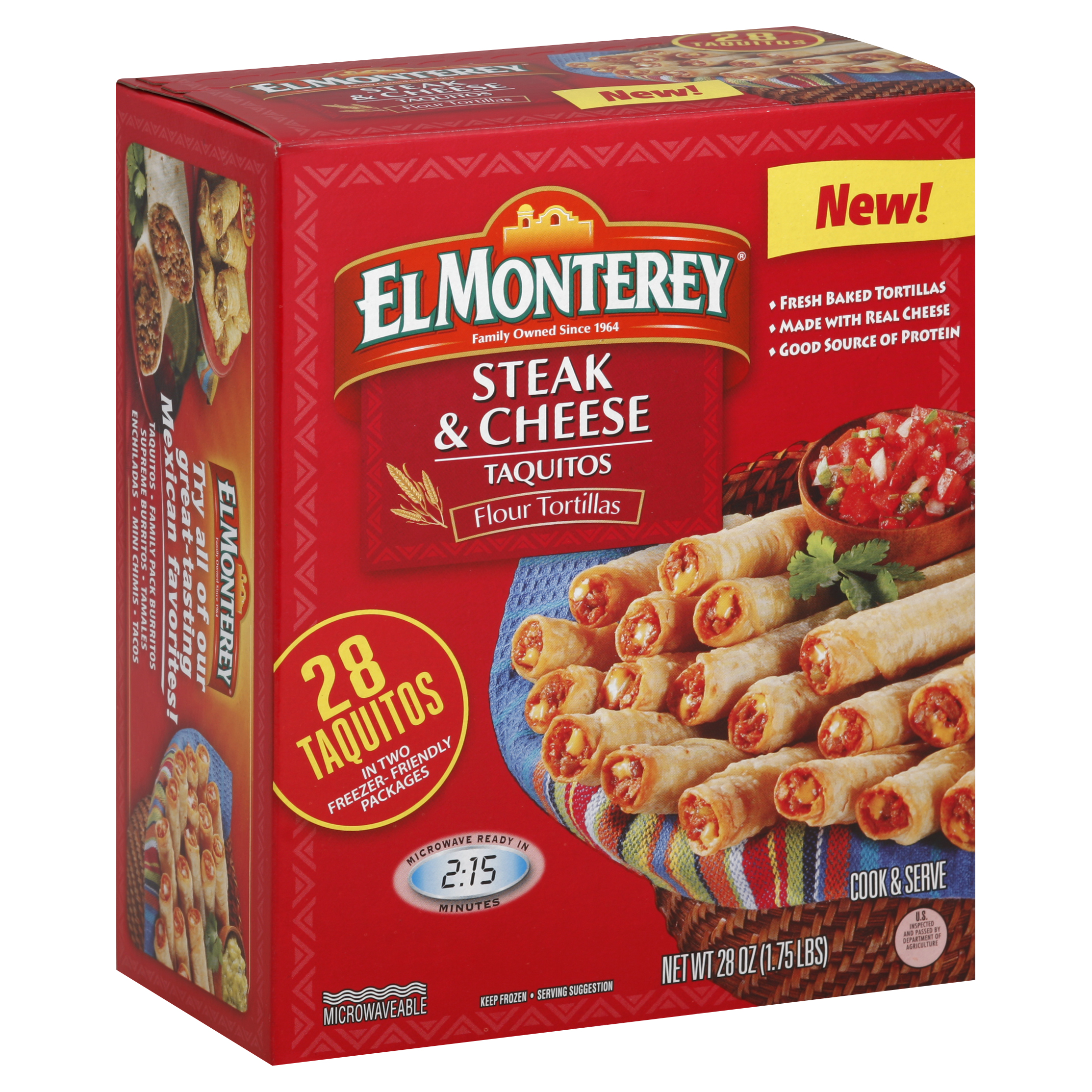 El Monterey Taquitos 28 Ea