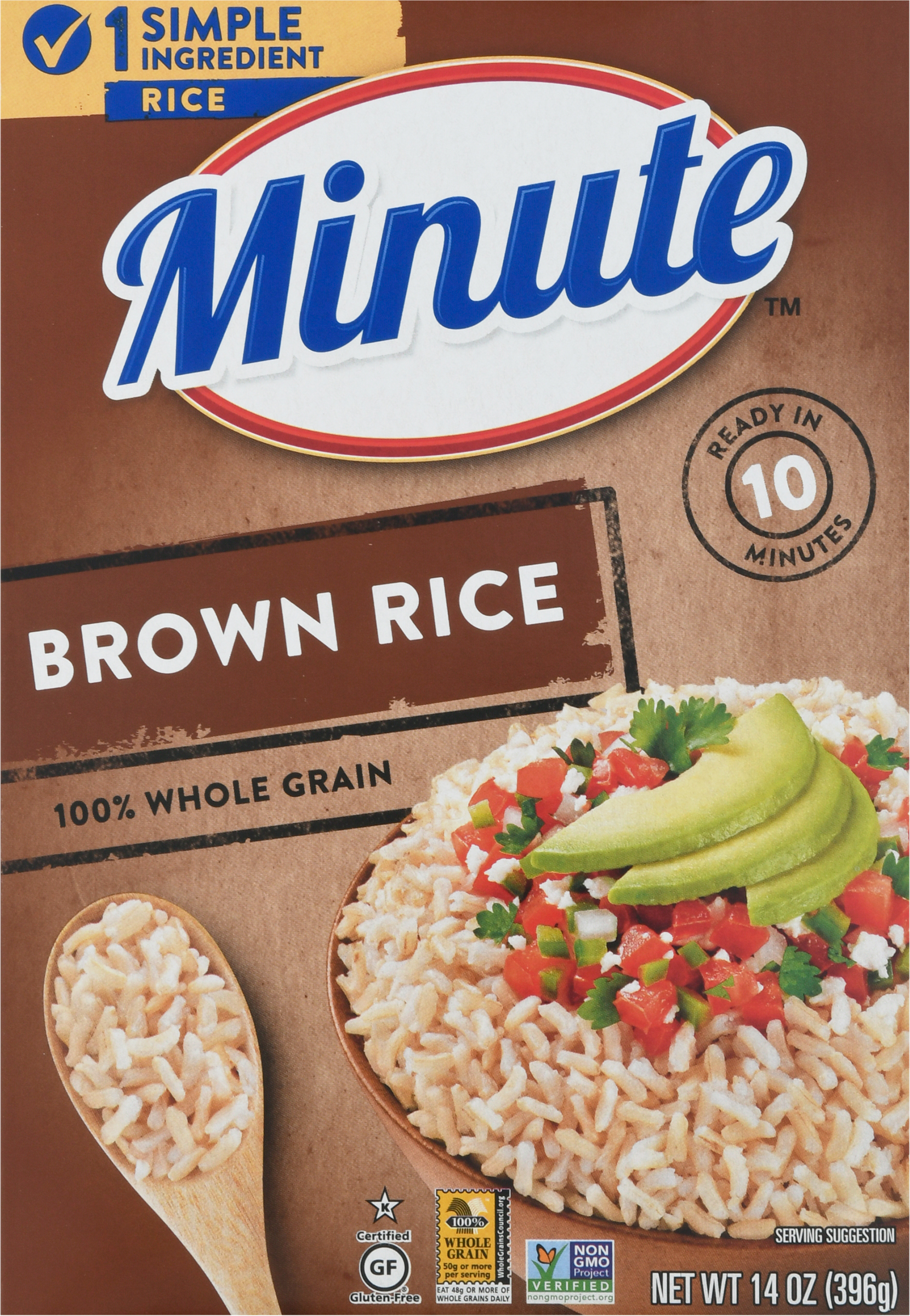 Brown Rice, 100% Whole Grain