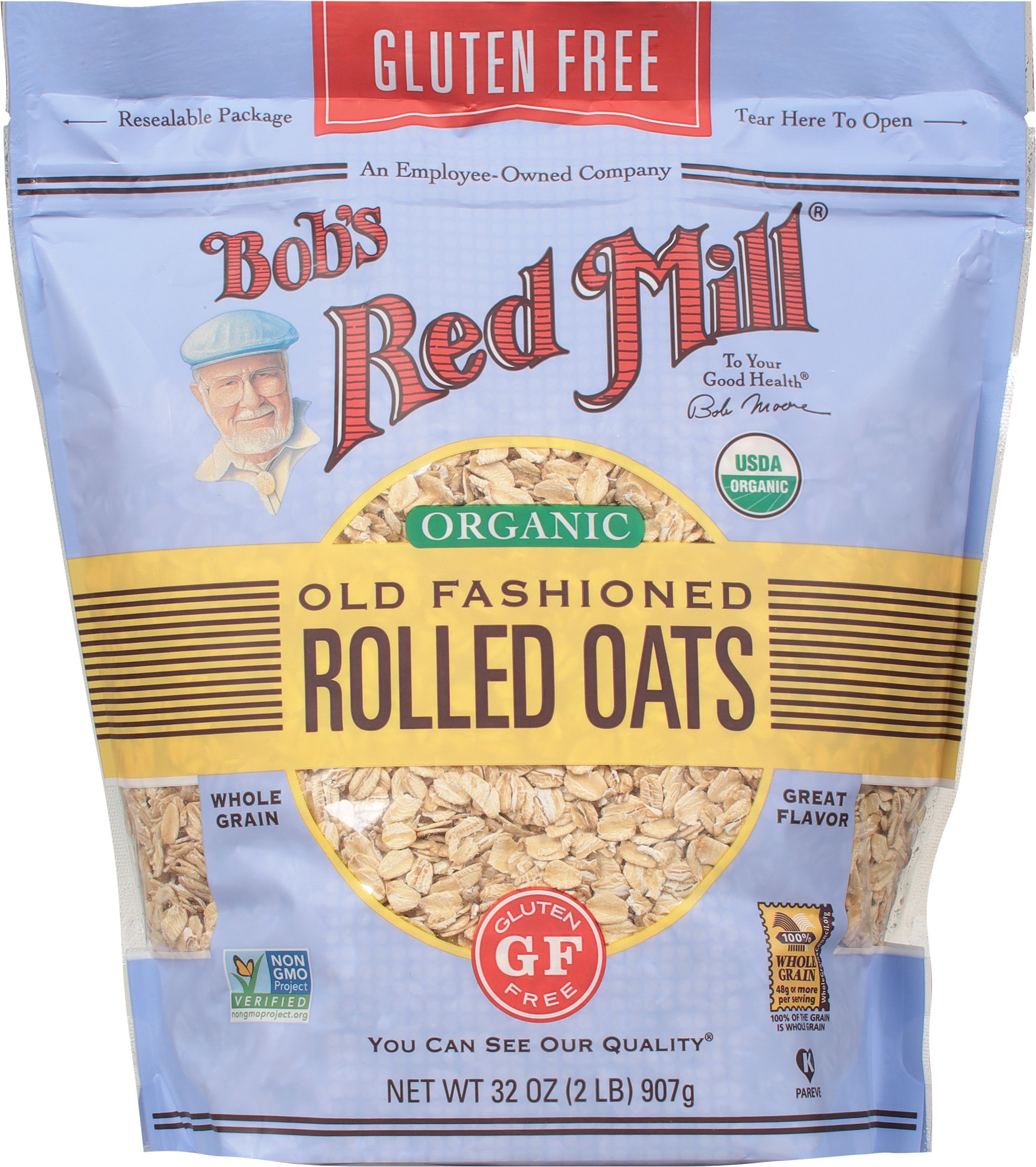 Rolled Oats, Organic, Old Fashioned
