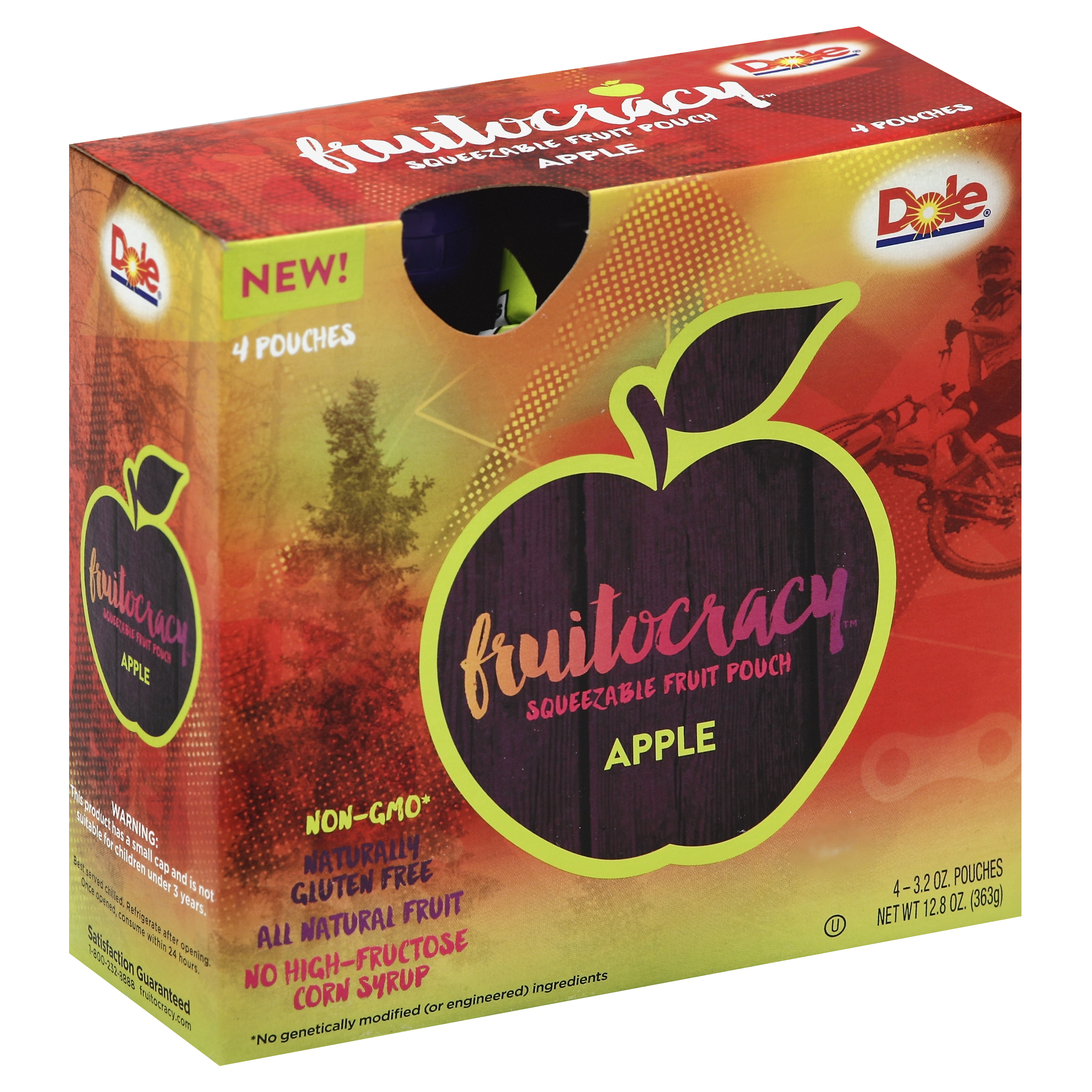Dole Fruit Pouch 4 Ea