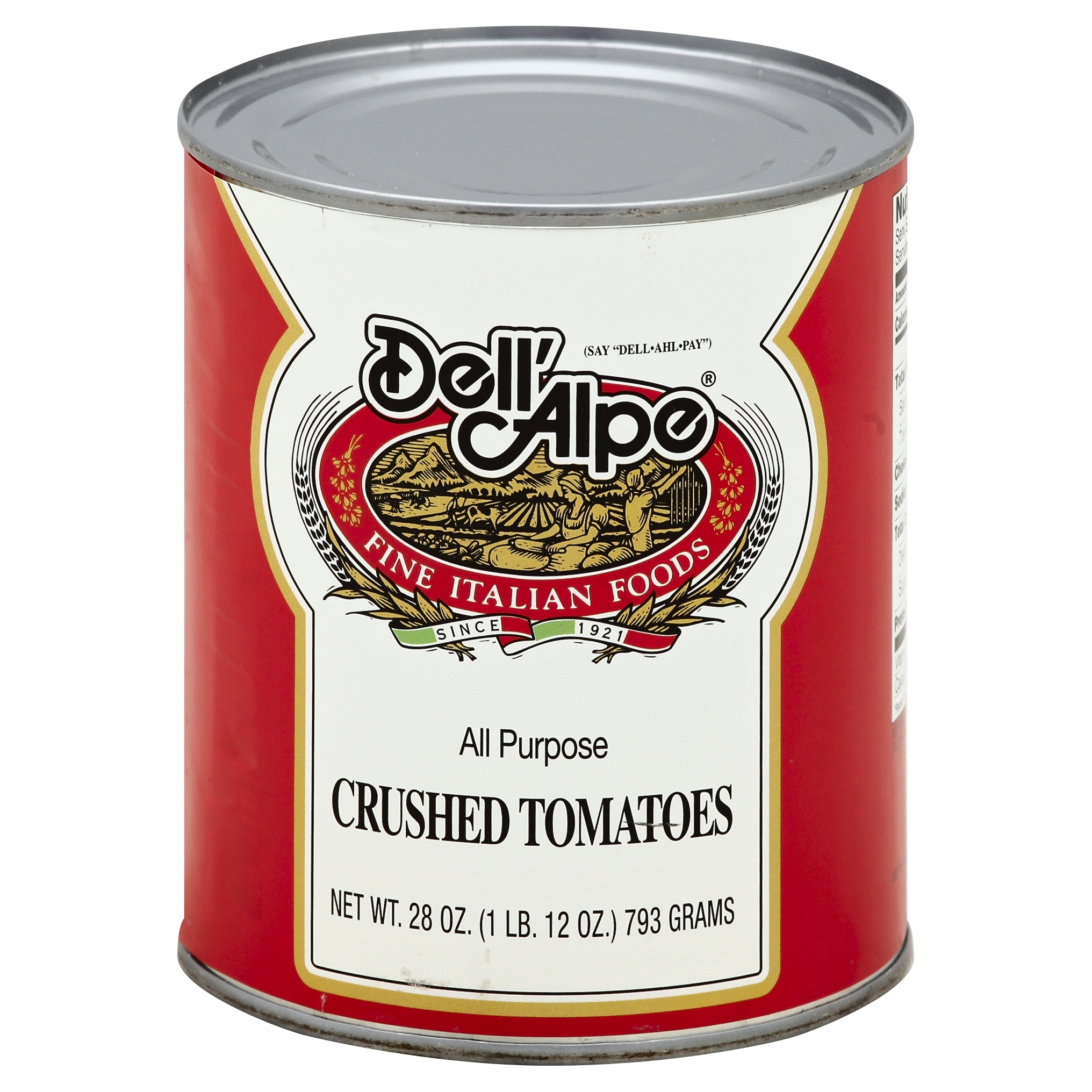 Dell'alpe Tomatoes 28 Oz