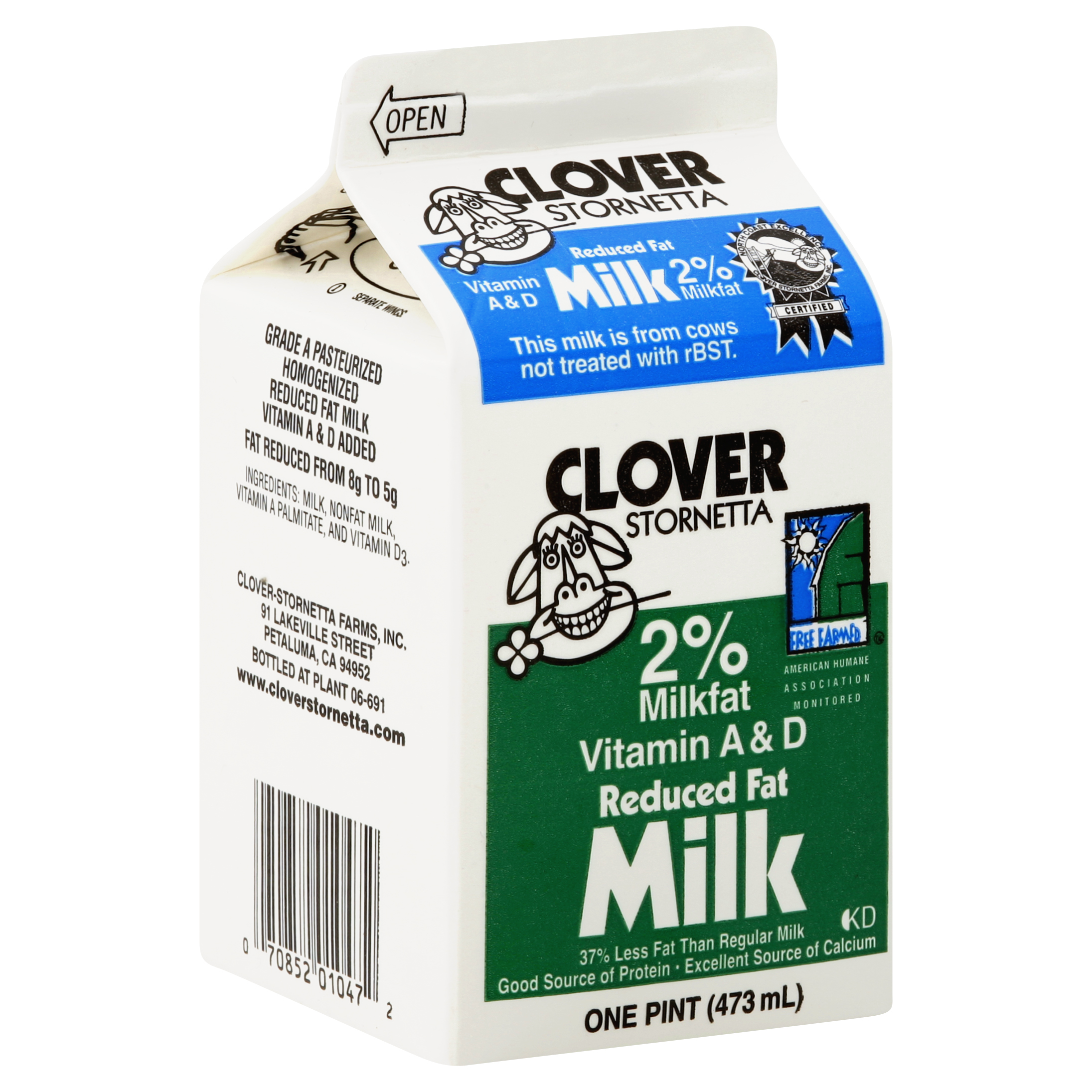 Clover Milk 1 Pt
