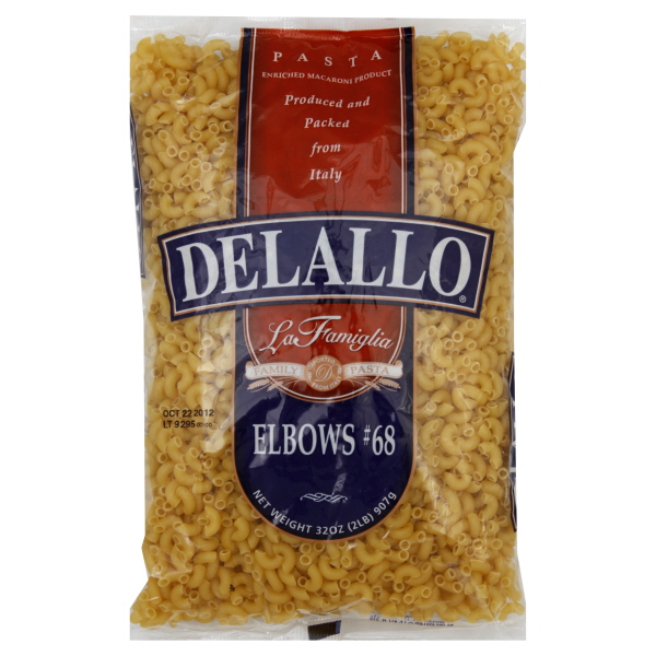 Delallo Elbows 32 Oz