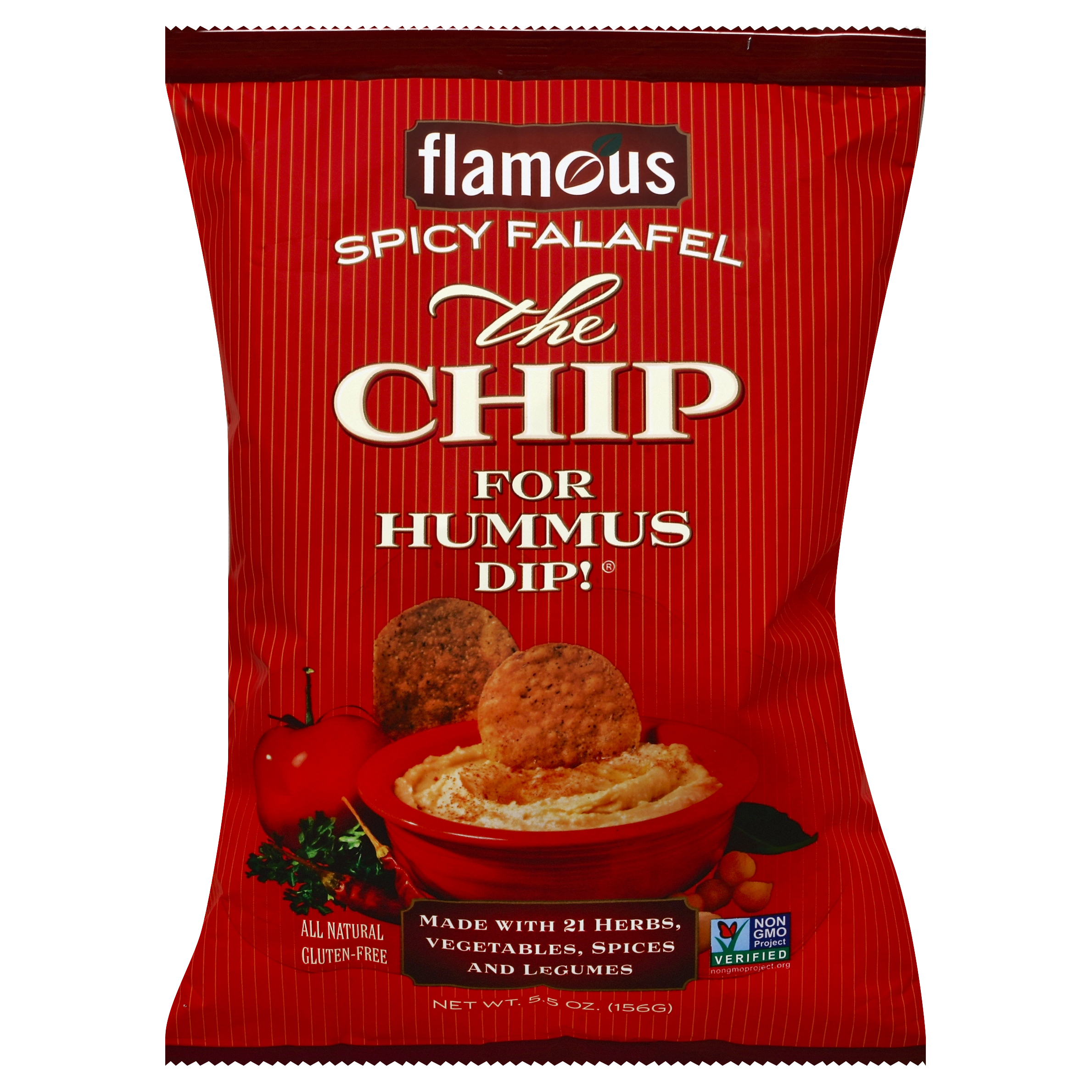 Flamous Falafel Chips 5.5 Oz