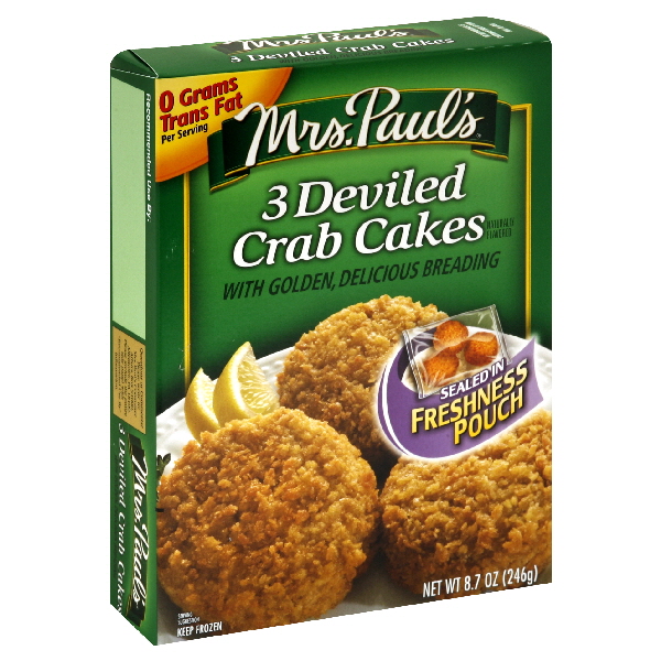 Mrs. Paul's Crab Cakes 8.7 Oz