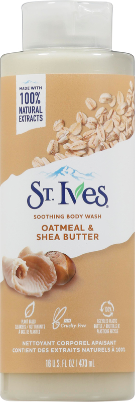 St. Ives Oatmeal & Shea Butter Soothing Body Wash 16 fl oz