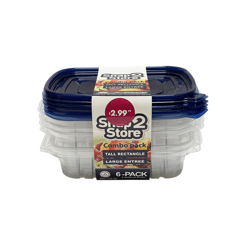 Snap2Store Food Storage 6 ct