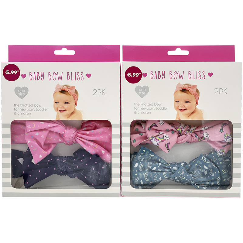 Baby Bling Headwrap Bow 2 pack