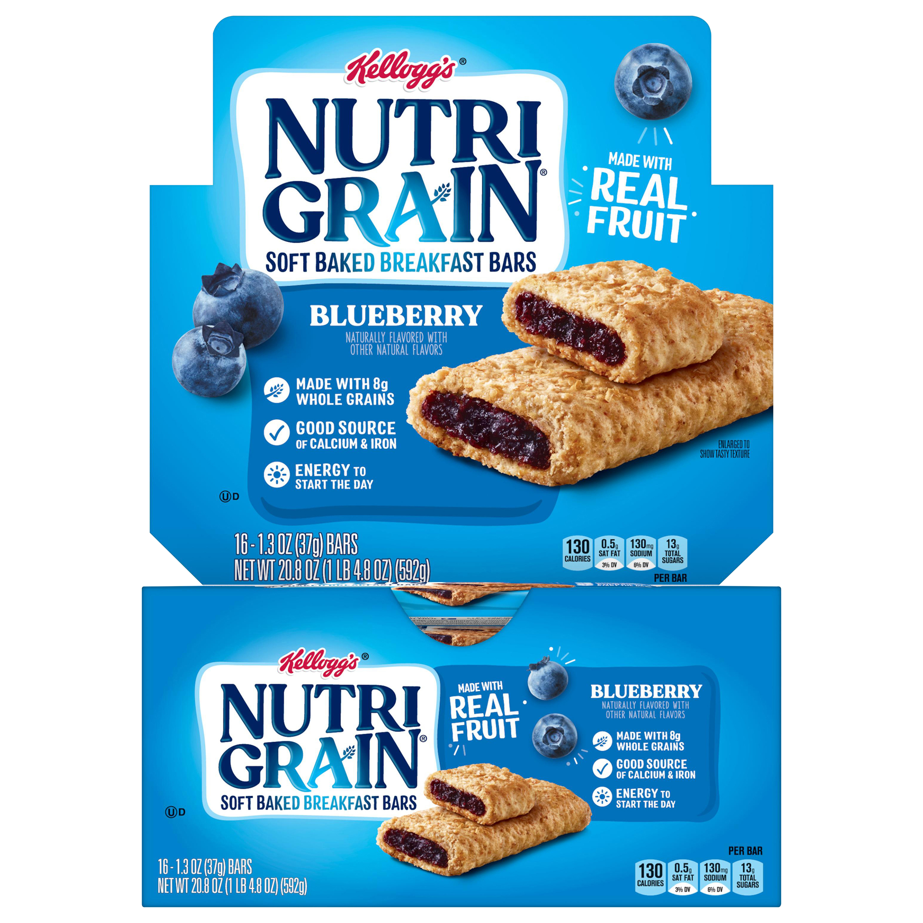 Breakfast Bars, Blueberry, Soft Baked