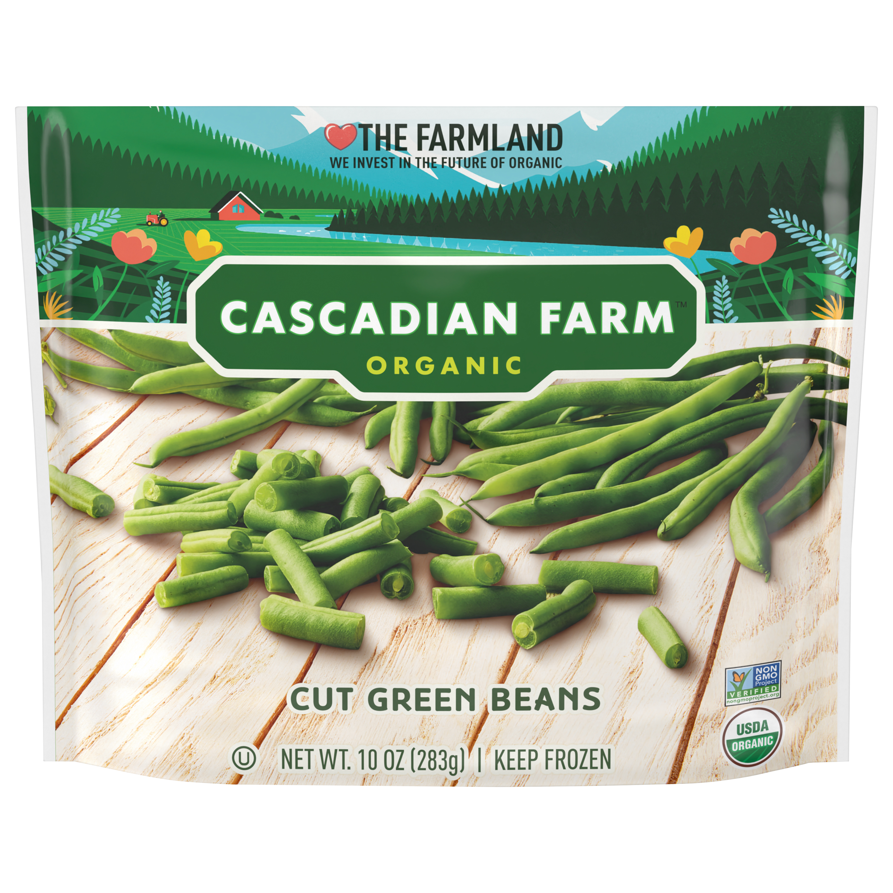 Green Beans, Organic, Cut