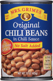 Chili Beans, No Salt Added, Original image