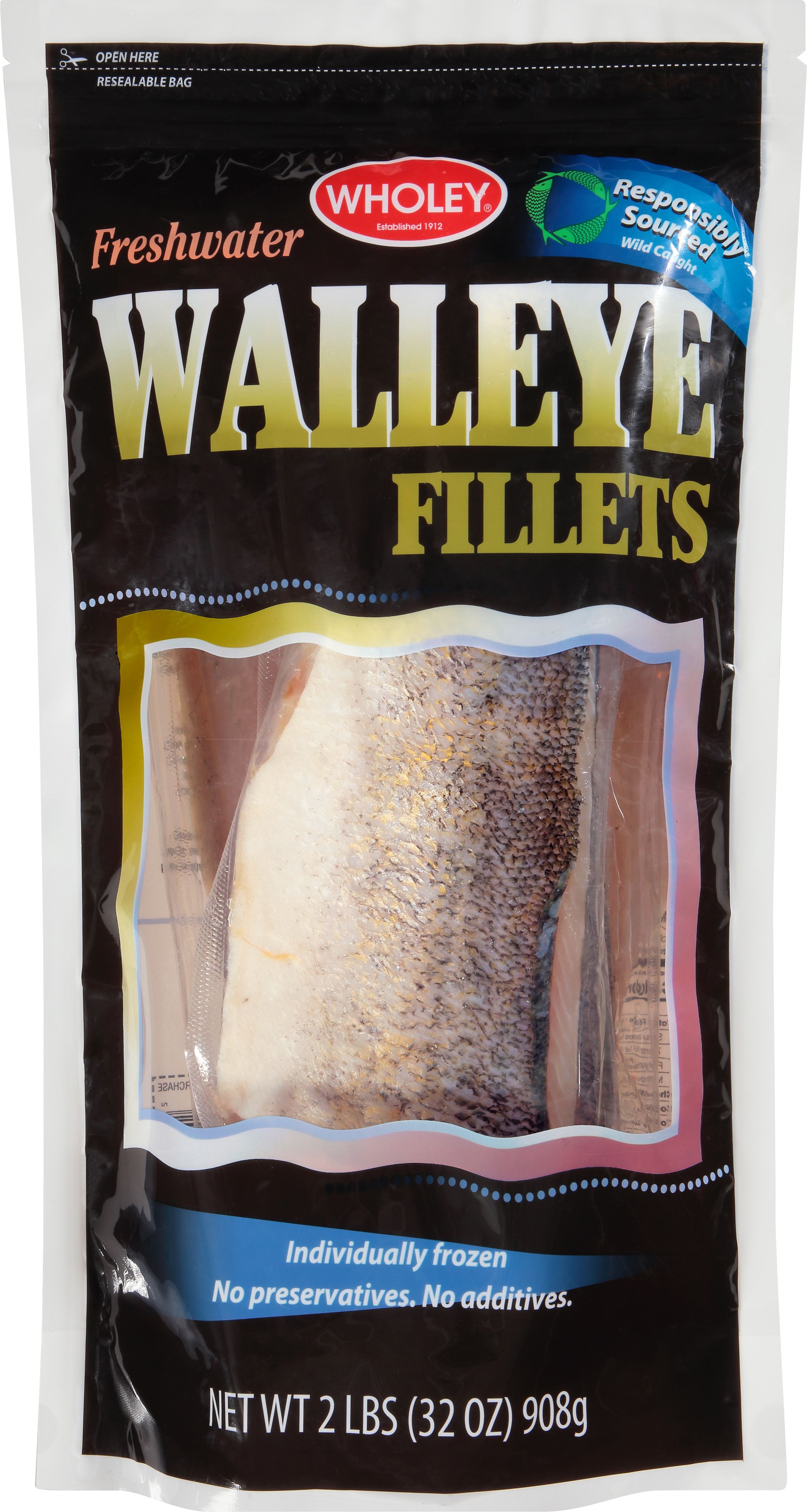 Walleye Fillets, Freshwater
