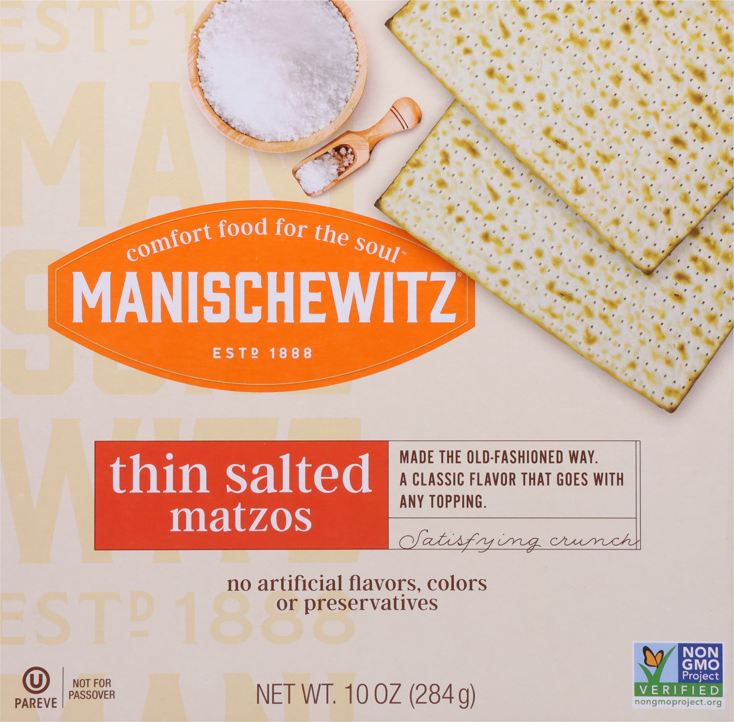 Matzos, Thin Salted