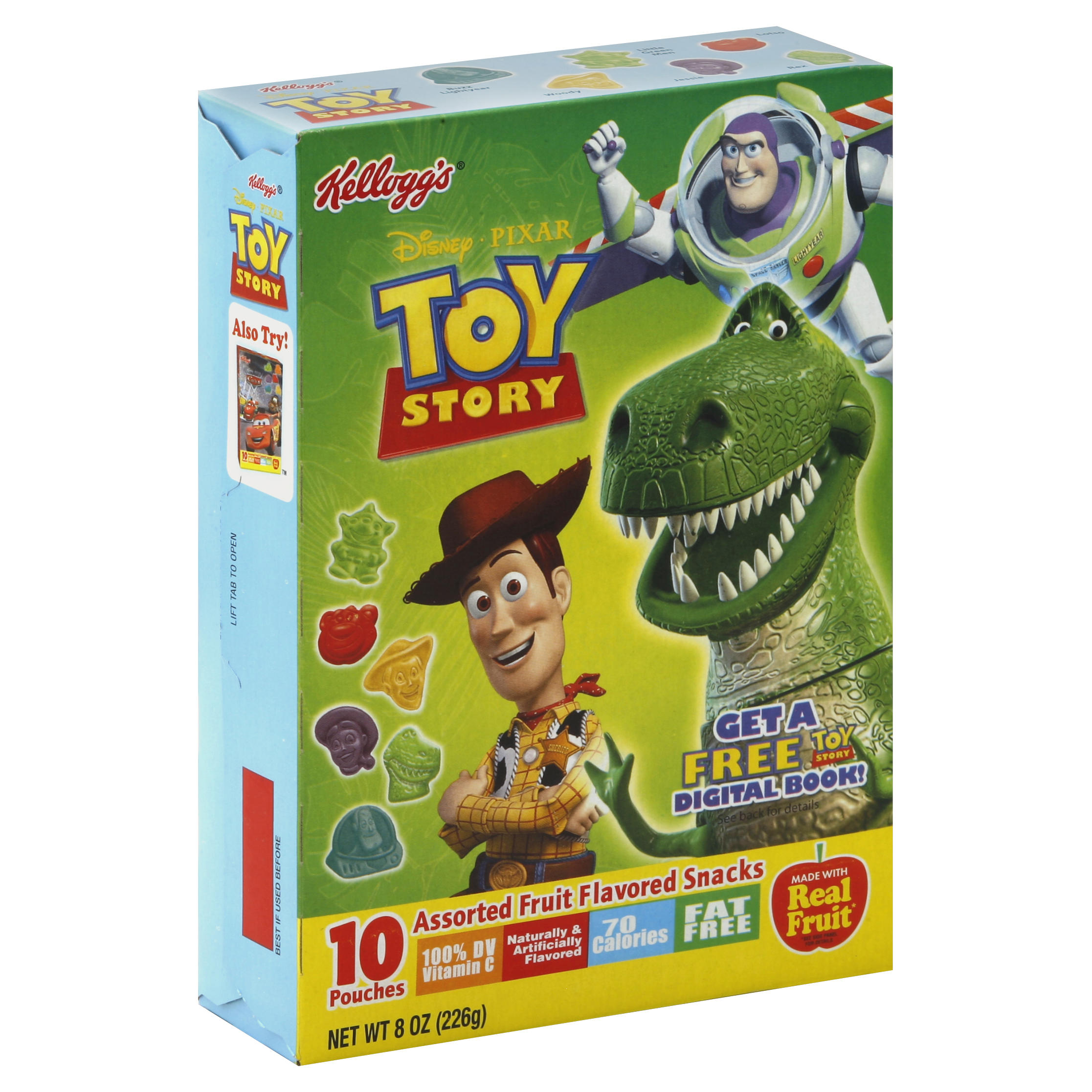 Toy Story   Fruit Flavored Snacks 10 Ea