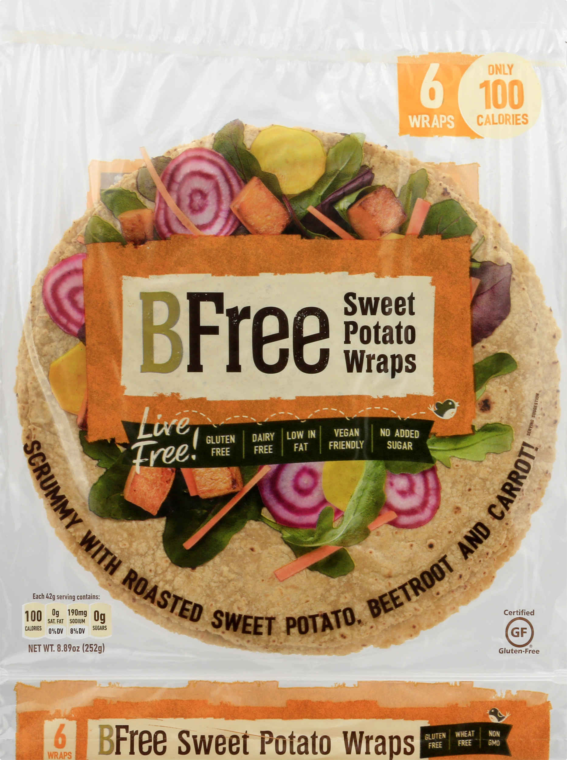 Wraps, Sweet Potato