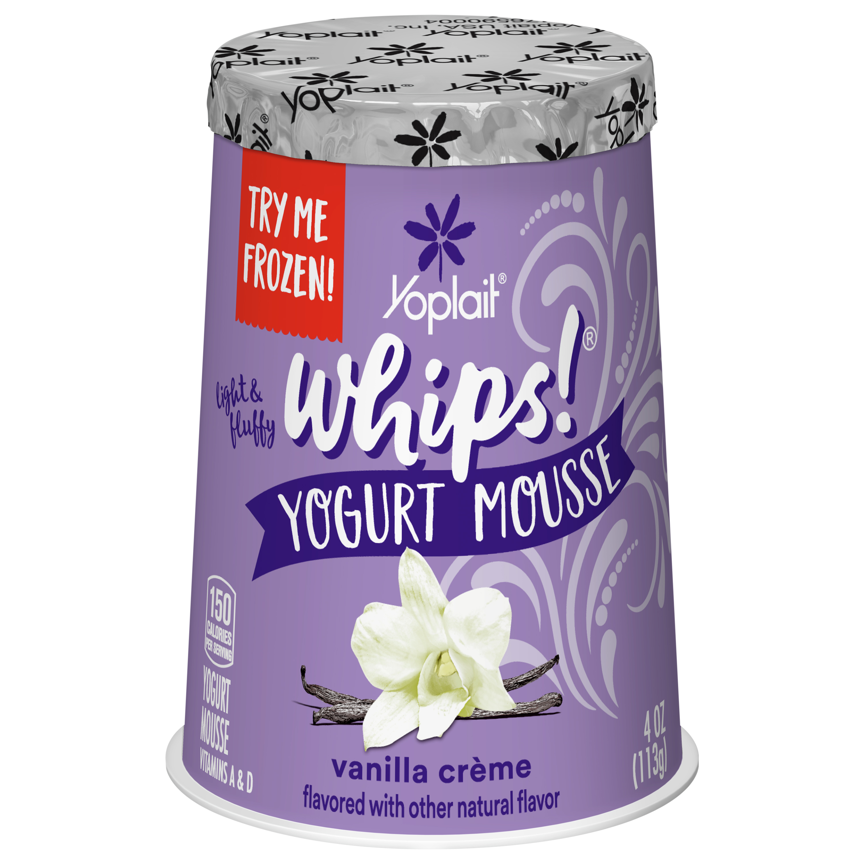 Yogurt Mousse, Vanilla Creme