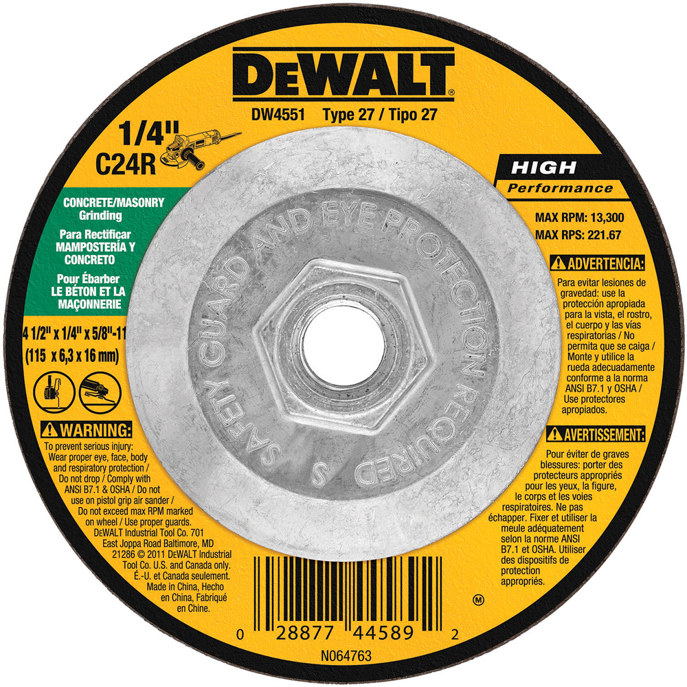 DEWALT 4-in Diamond Cup Wheel in the Abrasive Wheels department at