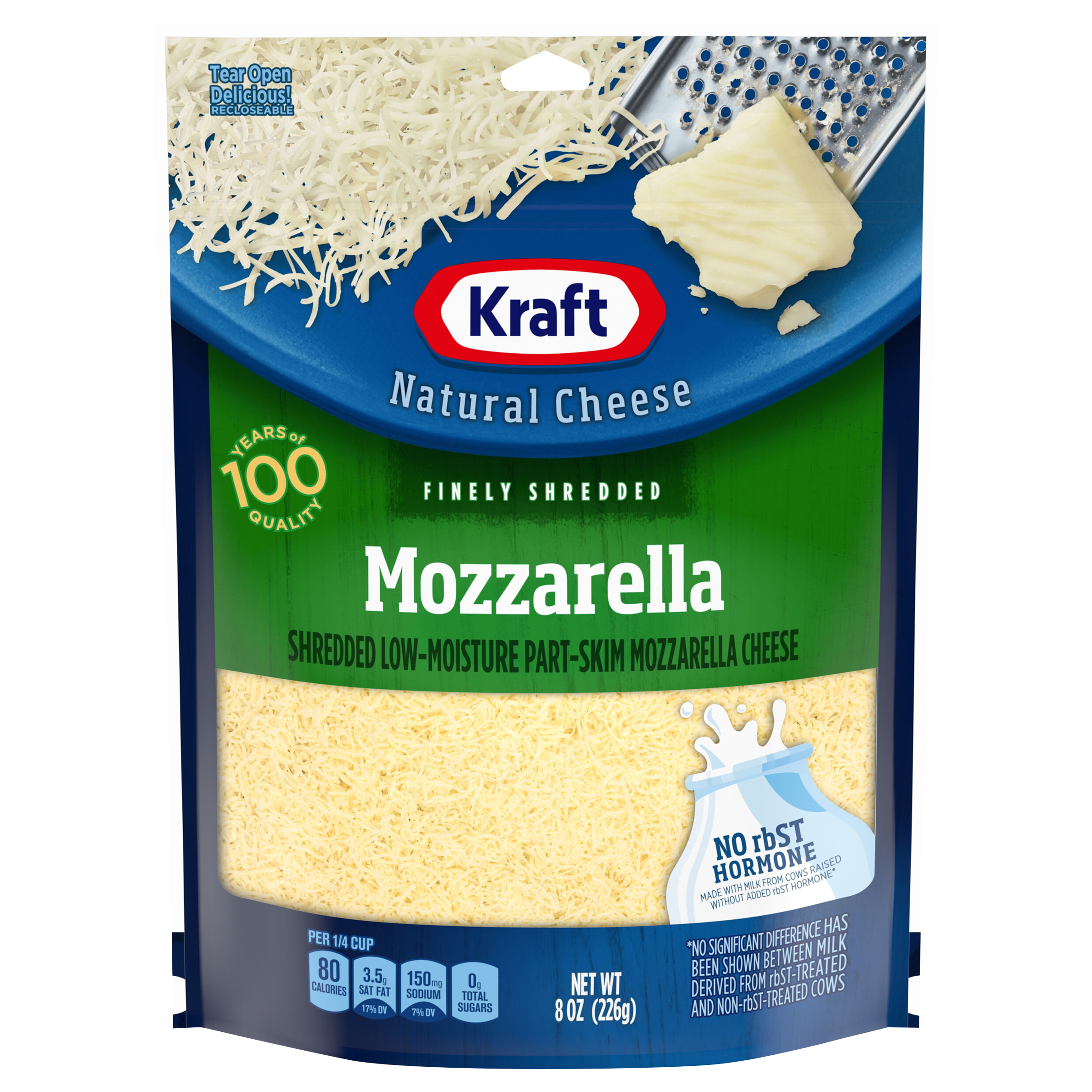 Finely Shredded Cheese, Mozzarella