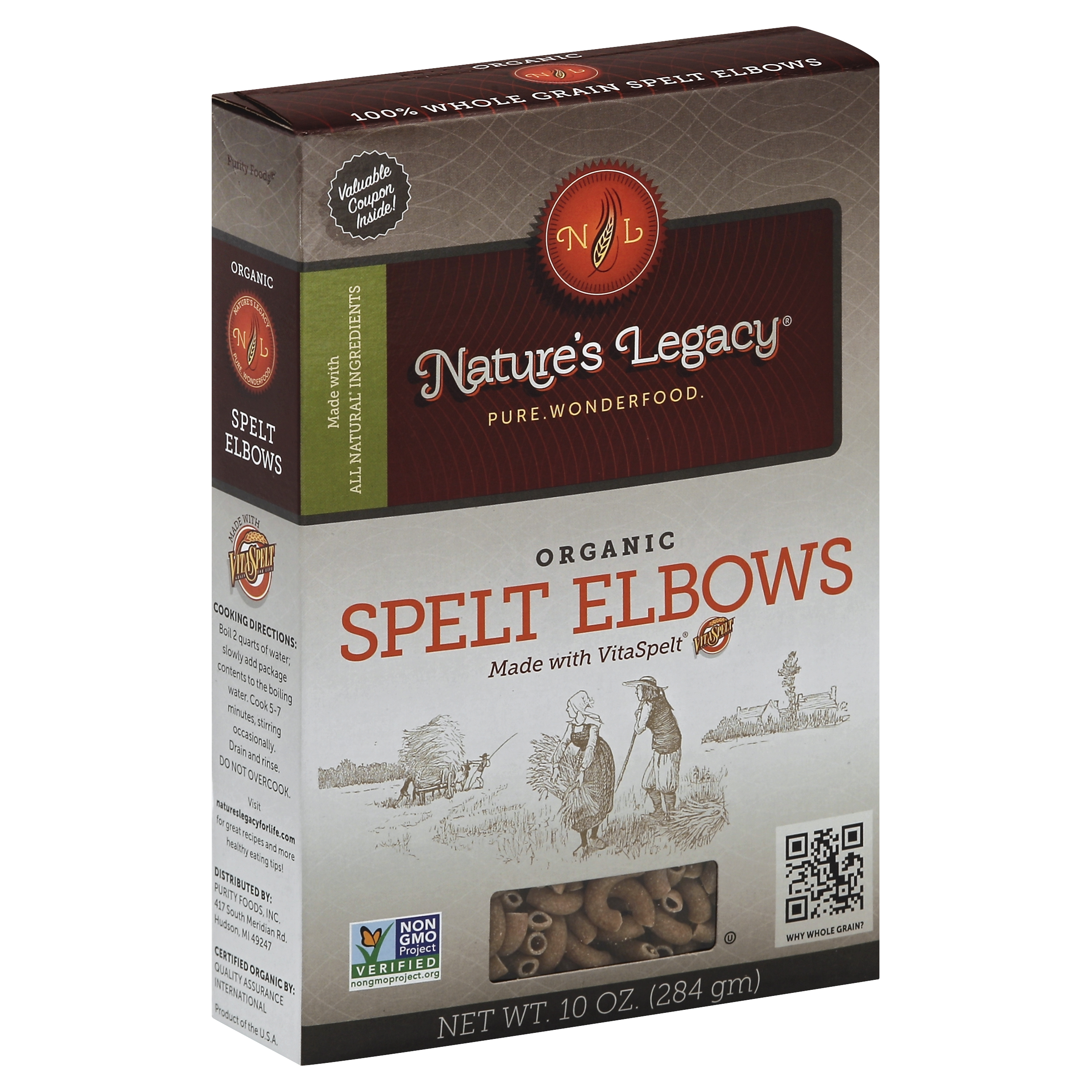 Nature's Legacy Elbows 10 Oz