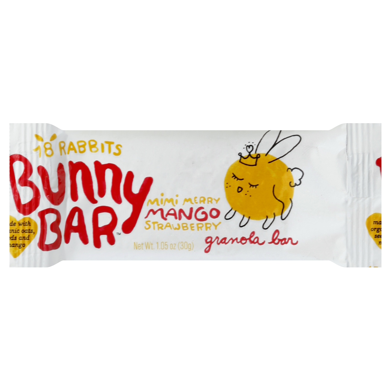 18 Rabbits Granola Bar 1.05 Oz