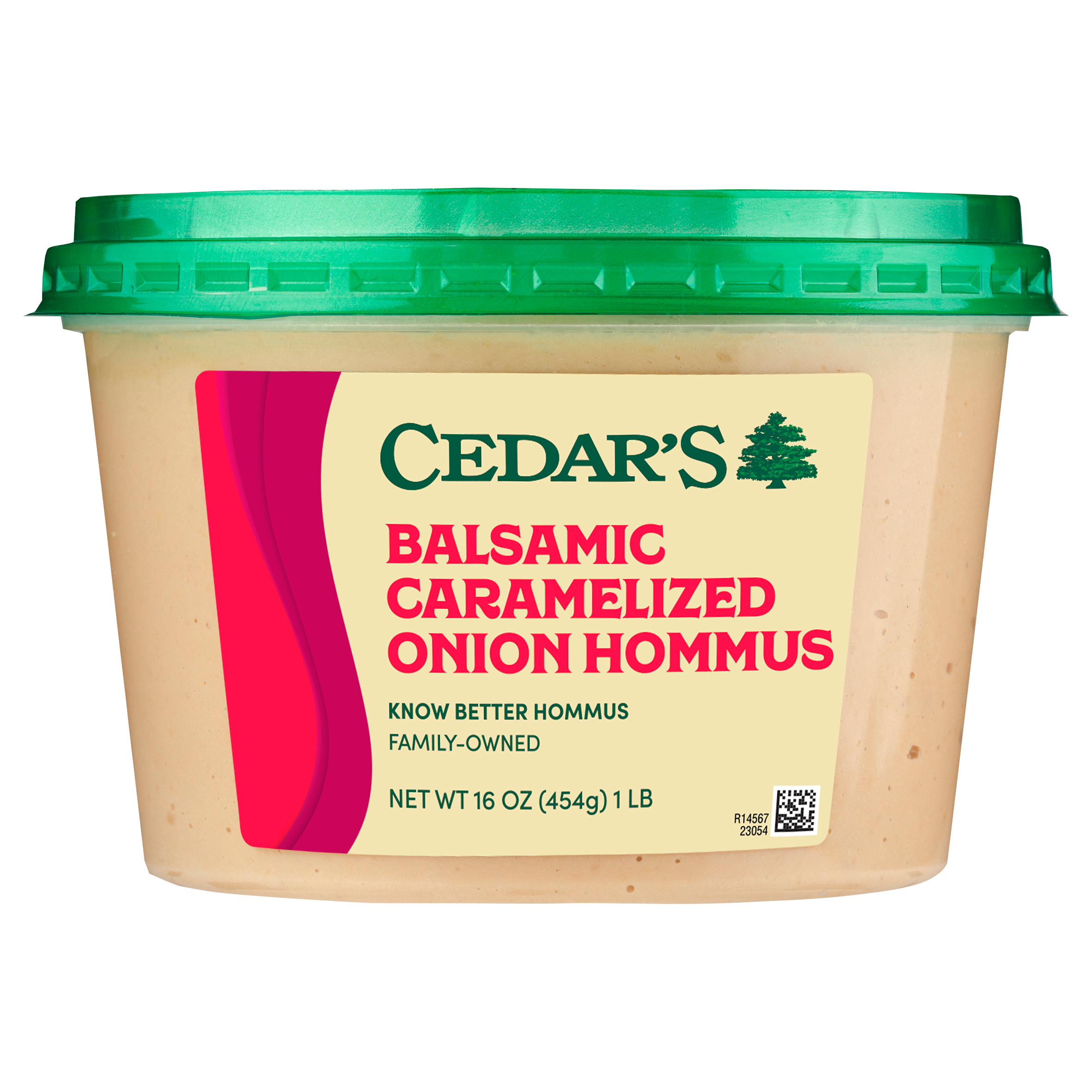 Hommus, Balsamic Caramelized Onion