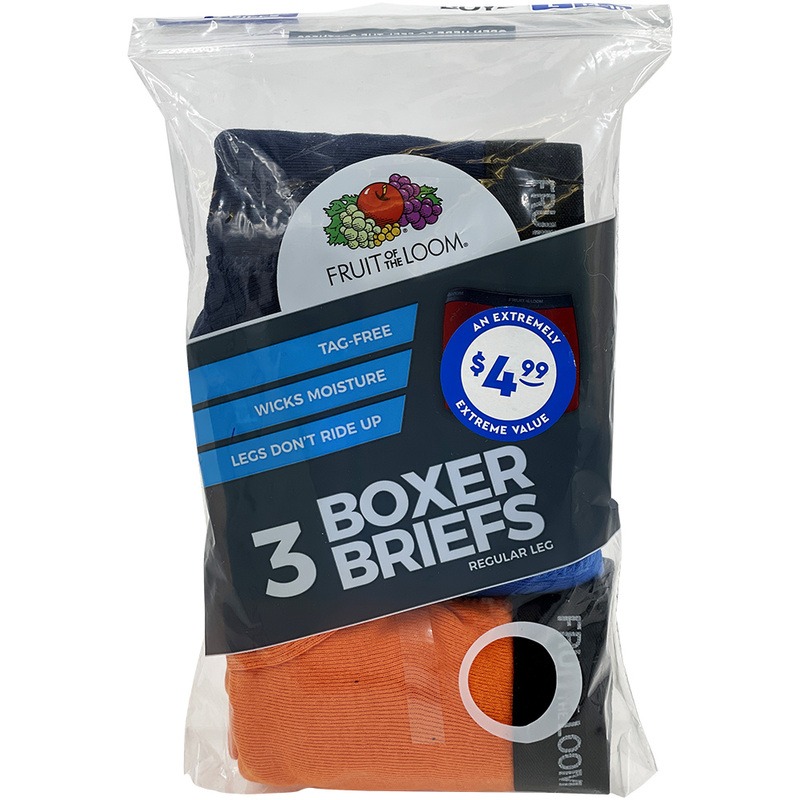 Fruit of The Loom Boxer Brief  3 pack