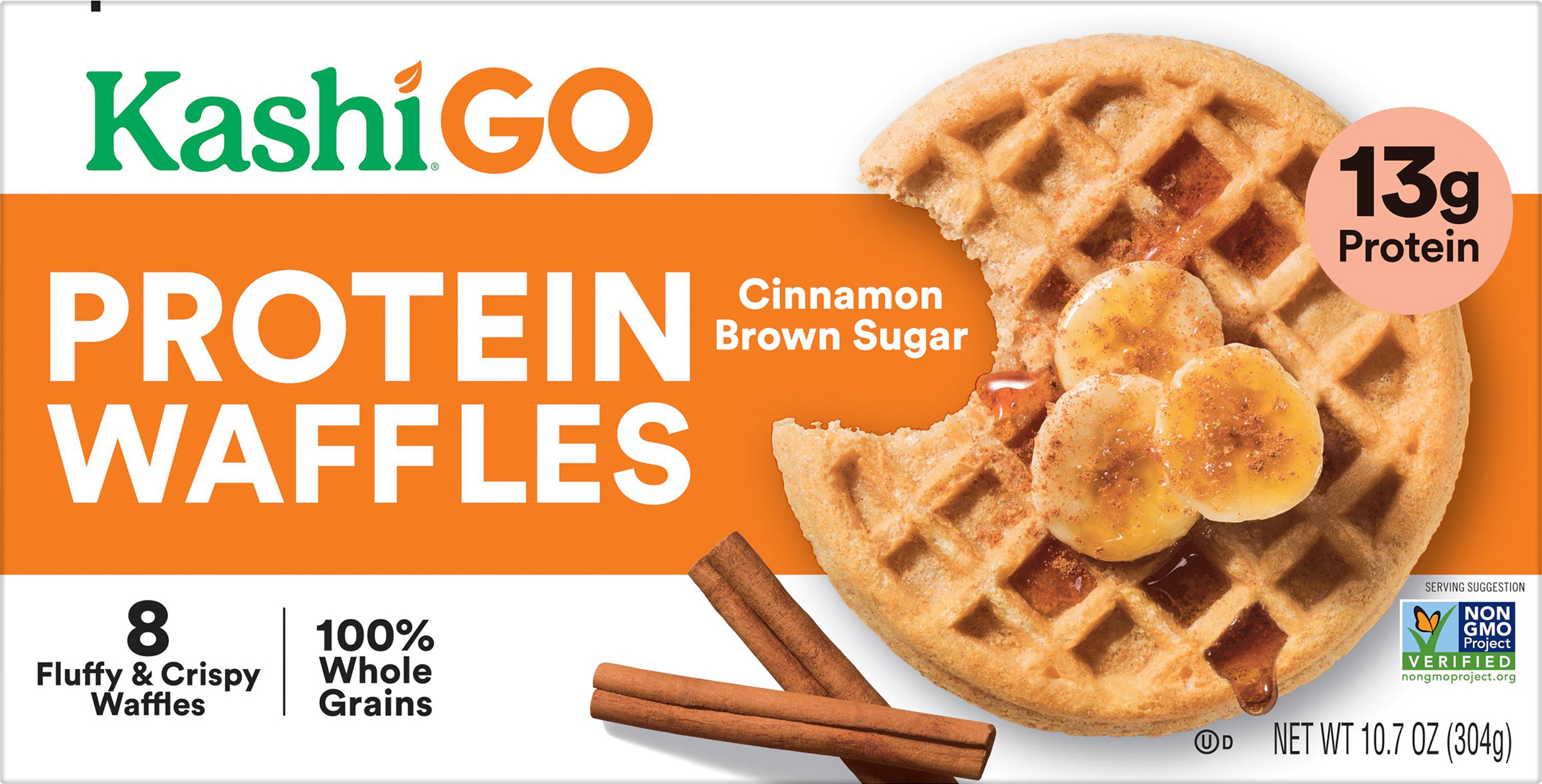 Protein Waffles, Cinnamon Brown Sugar