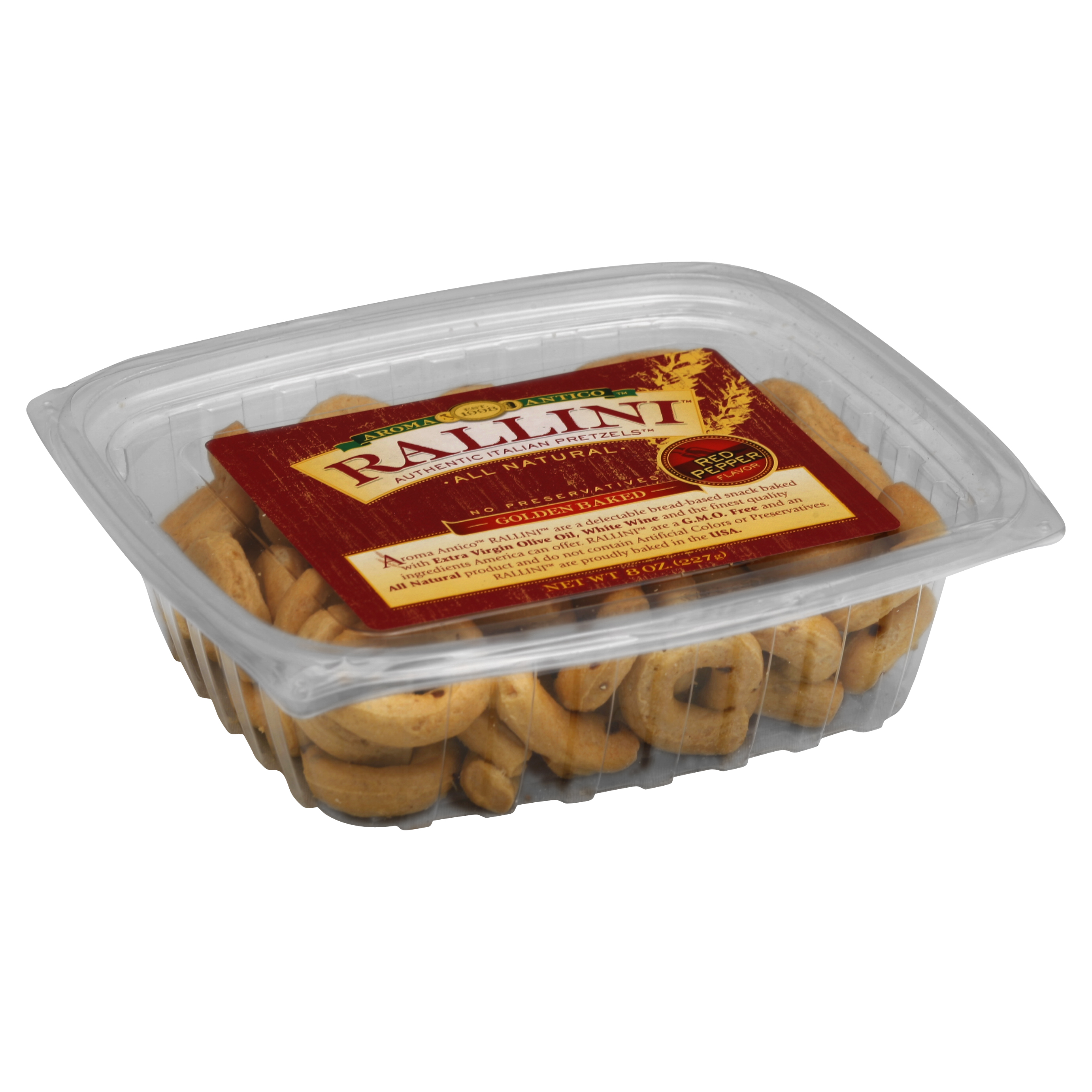 Rallini Pretzels 8 Oz