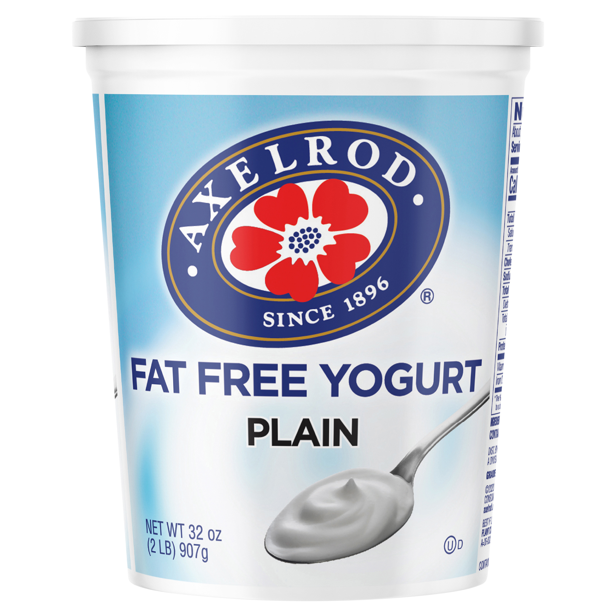 Yogurt, Fat Free, Plain