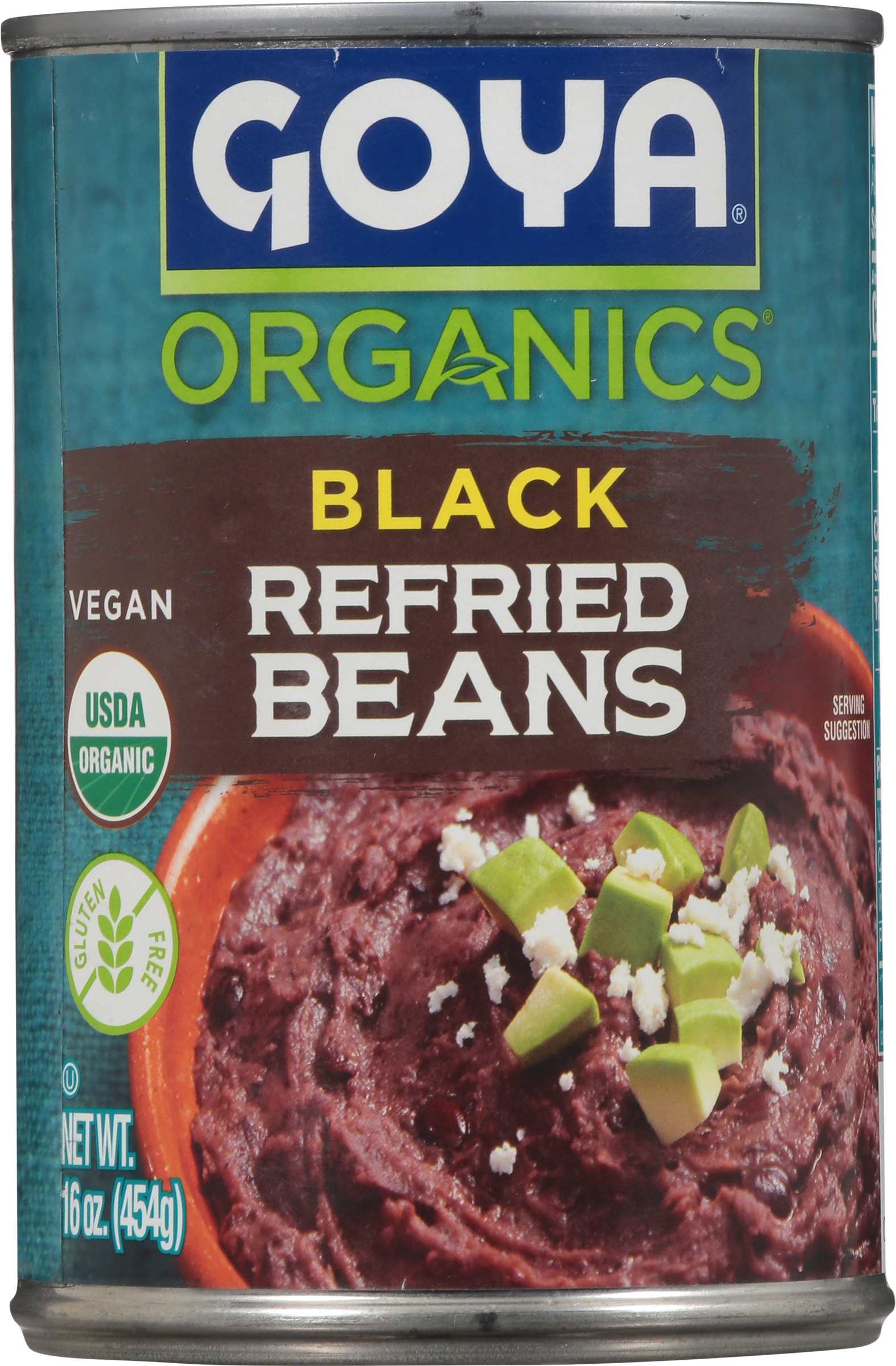 Refried Beans, Black