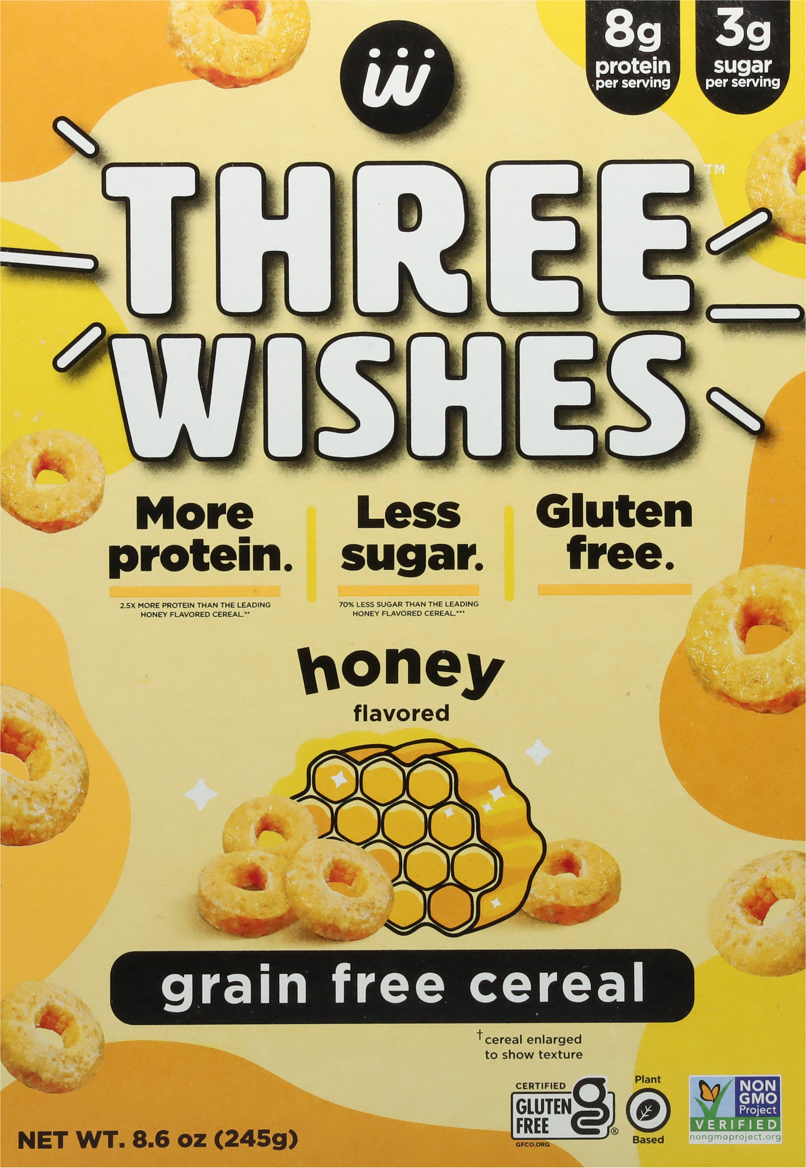 Cereal, Grain Free, Honey Flavored