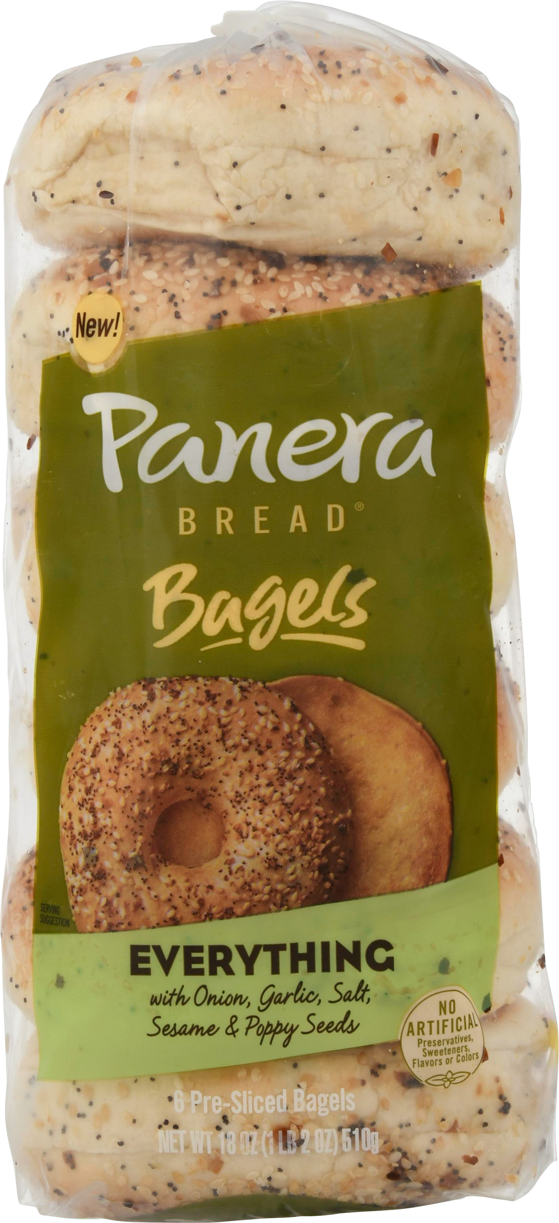 Bagels, Pre-Sliced, Everything