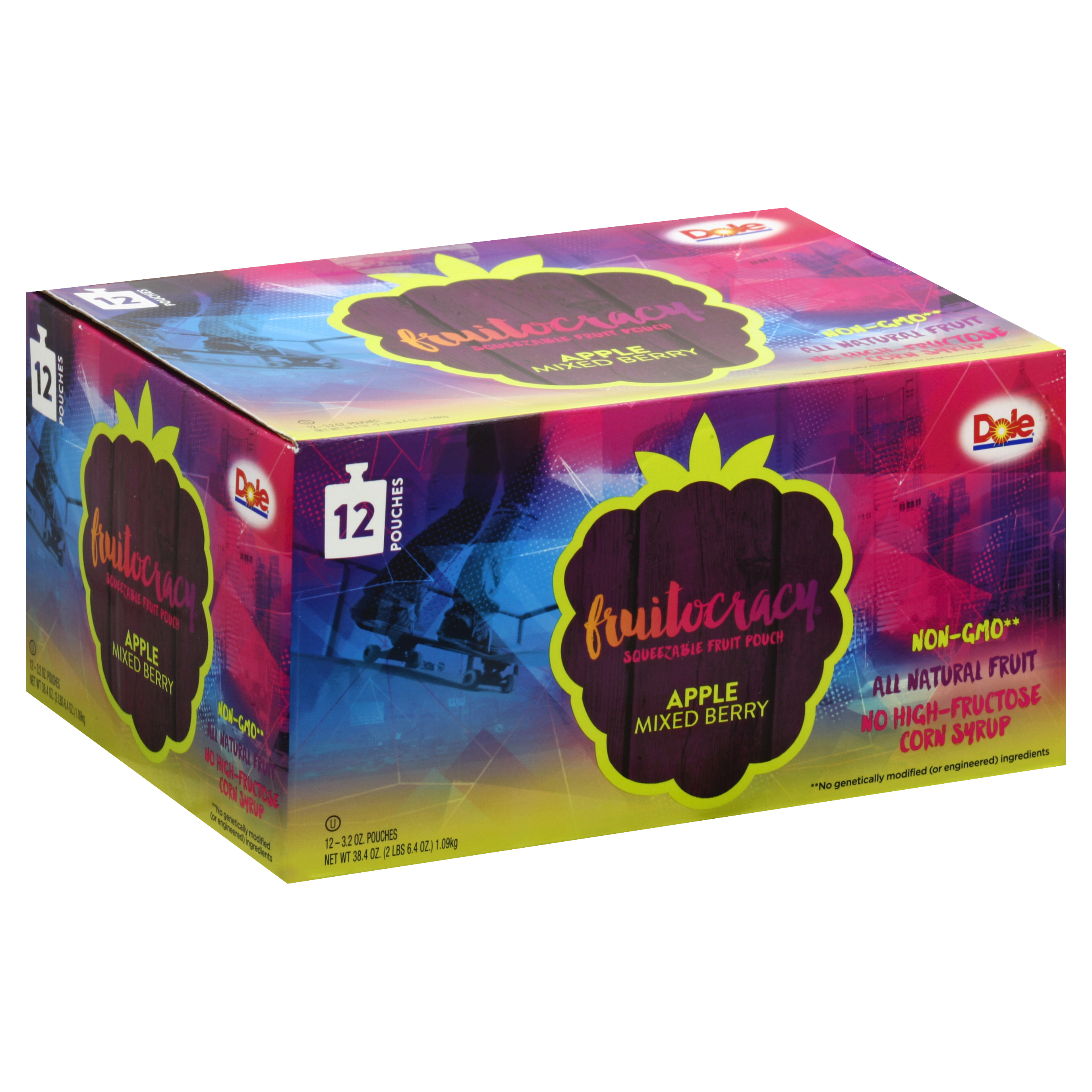 Dole Fruit Pouch 12 Ea
