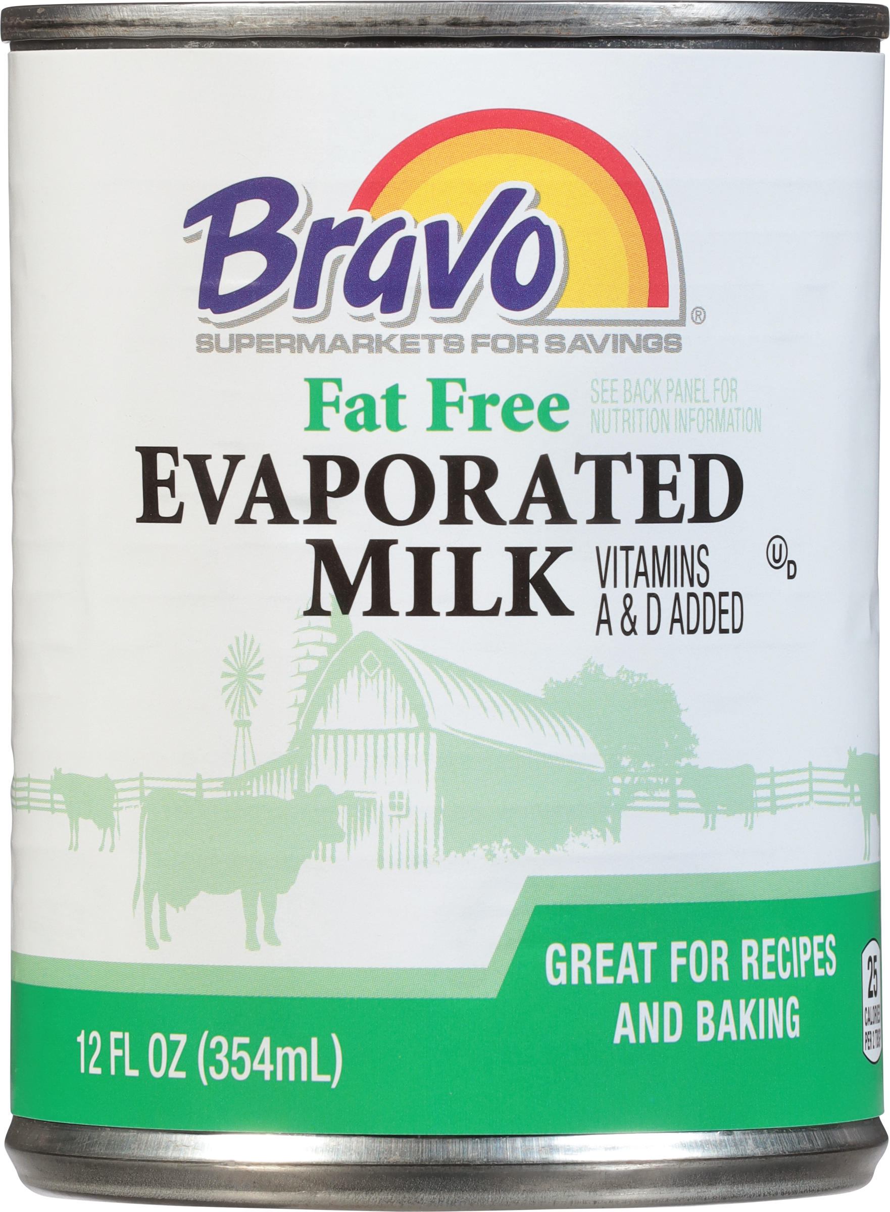 Evaporated Milk, Fat Free