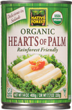 Hearts of Palm, Organic image