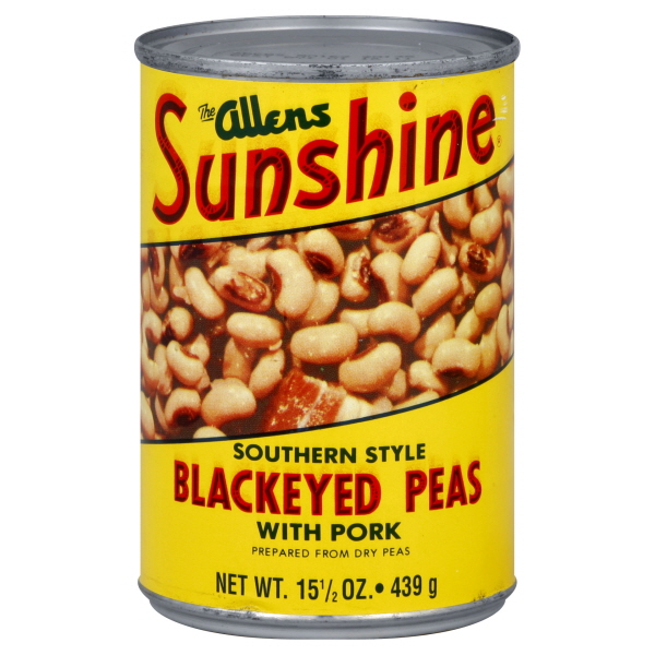 Allens Blackeyed Peas 15.5 Oz