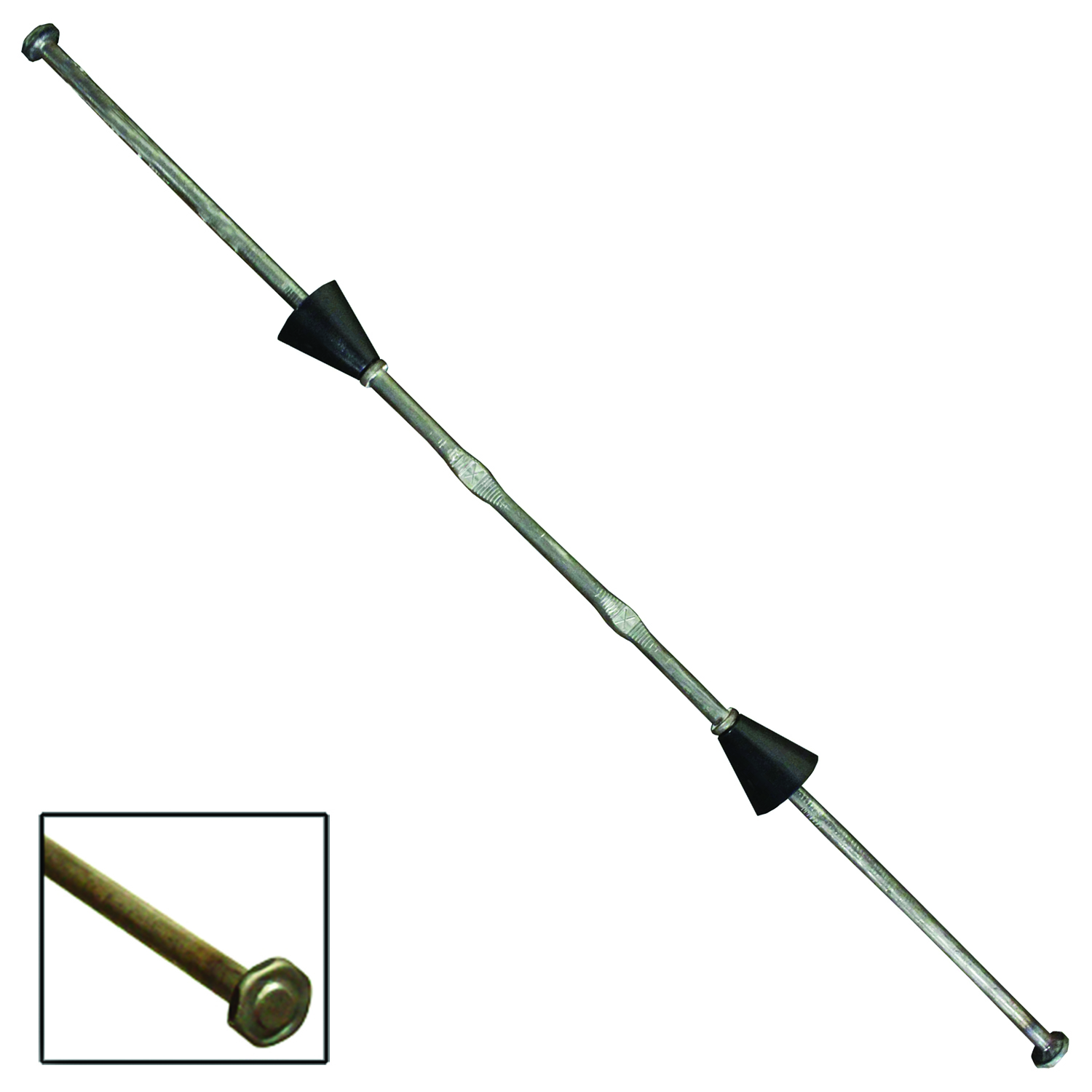 6"X11/4" SNAP TIE WITH PLASTIC CONE DAYTON White Cap