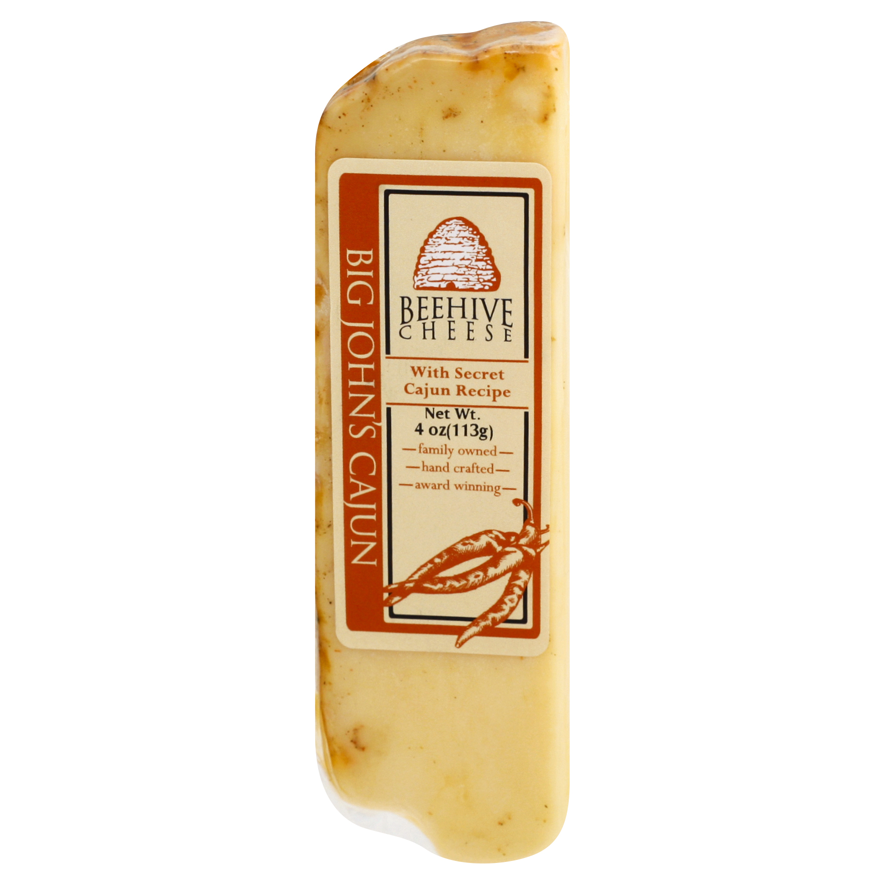 Beehive Cheese Big John's Cajun Cheese 4 Oz