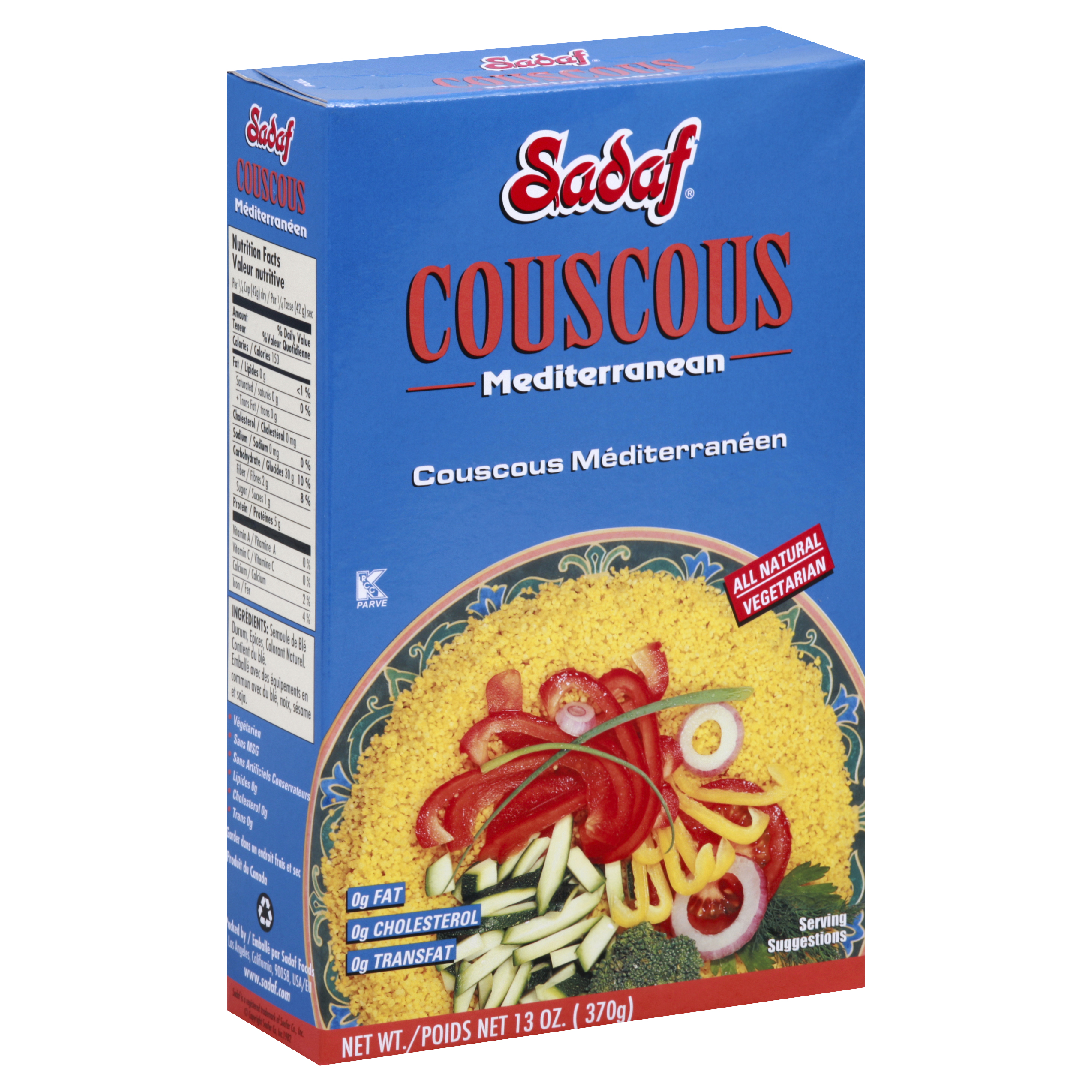 Sadaf Couscous 13 Oz