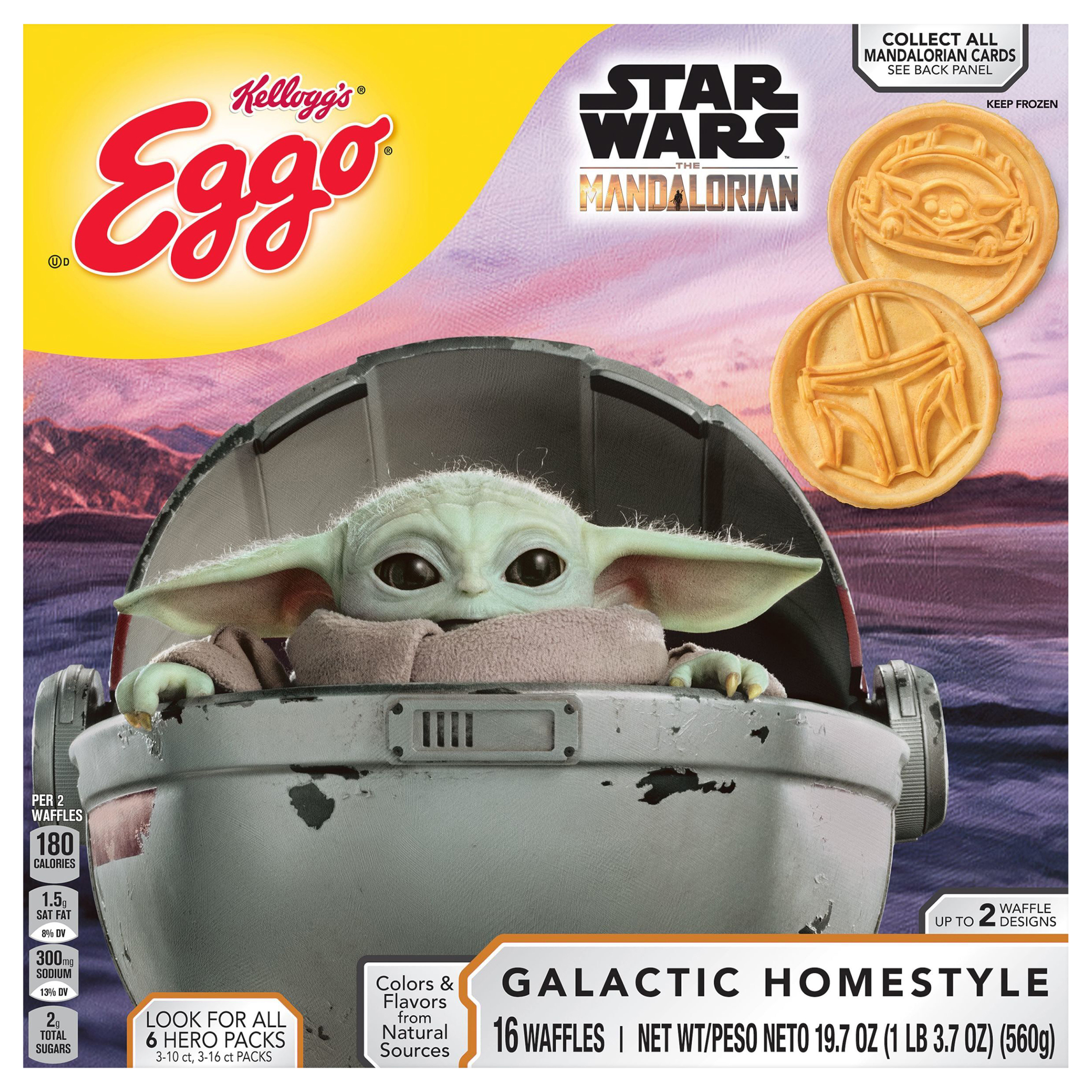 Waffles, Galactic Homestyle, Star Wars, The Mandalorian