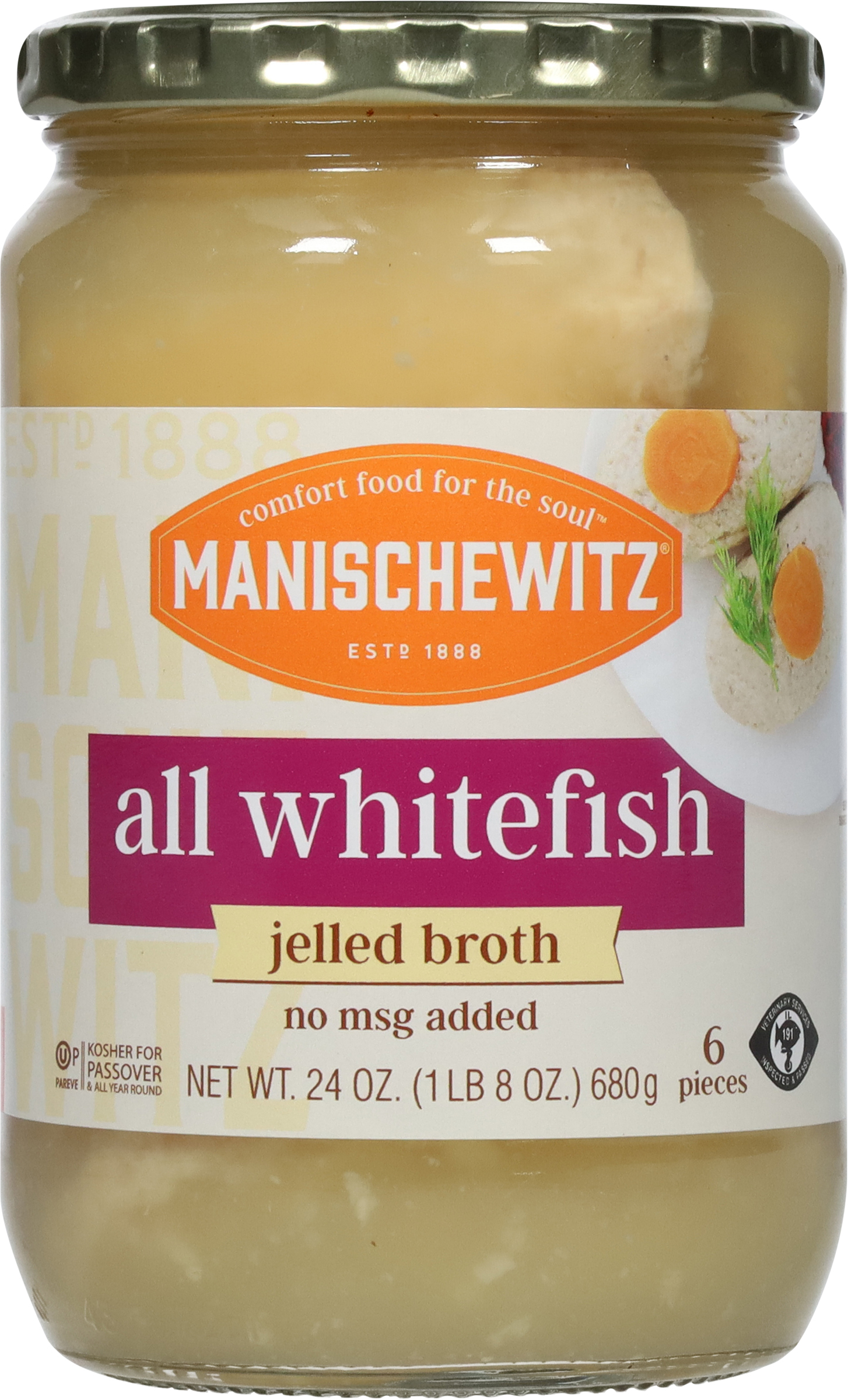 All Whitefish, Jelled Broth